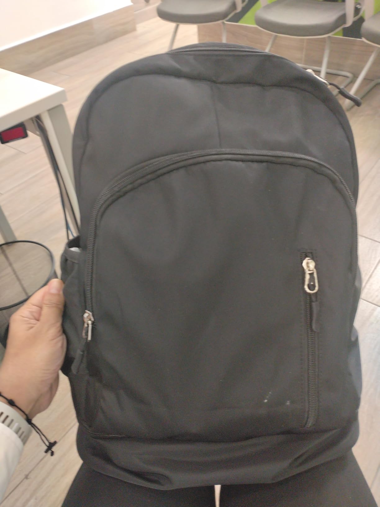 Gym Backpack for Women Men, Lightweight Gym Bag with Shoe Compartment, Waterproof Sports Backpack with Wet Pocket, Black customer photo 2