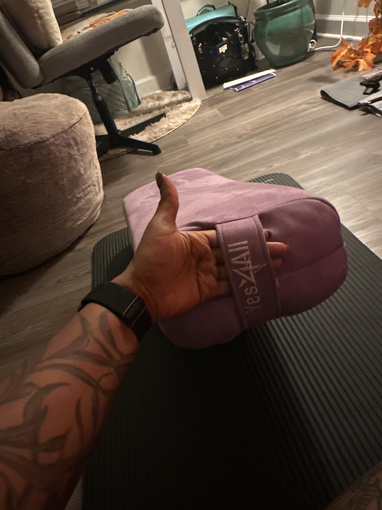 Yes4All Triple-Layer Sponge Yoga Bolster Pillow for Restorative Yoga & Meditation - Versatile Yoga Support Pillow, Balance & Poses Modification customer photo 1