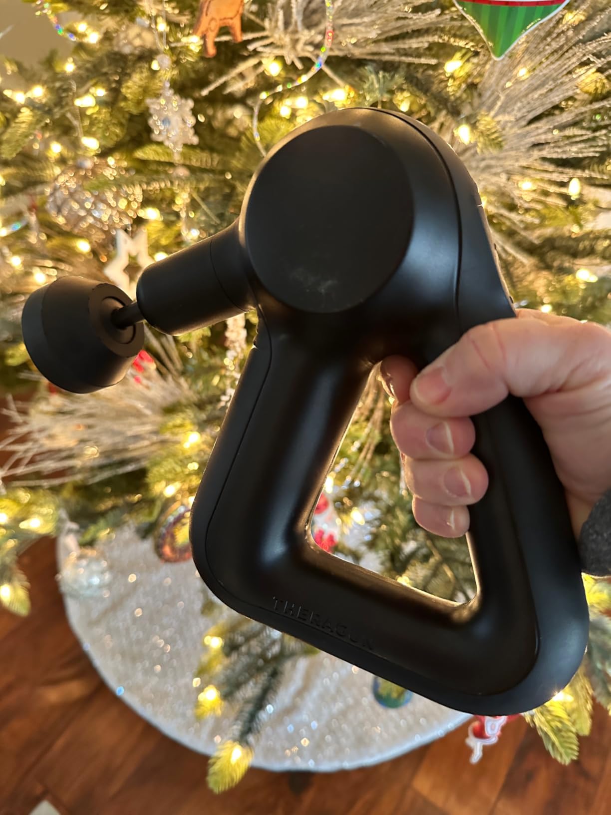 Therabody Relief - Quiet Deep Tissue Therapy Massage Gun, Bluetooth Enabled, Electric Percussion Massage Gun customer photo 2
