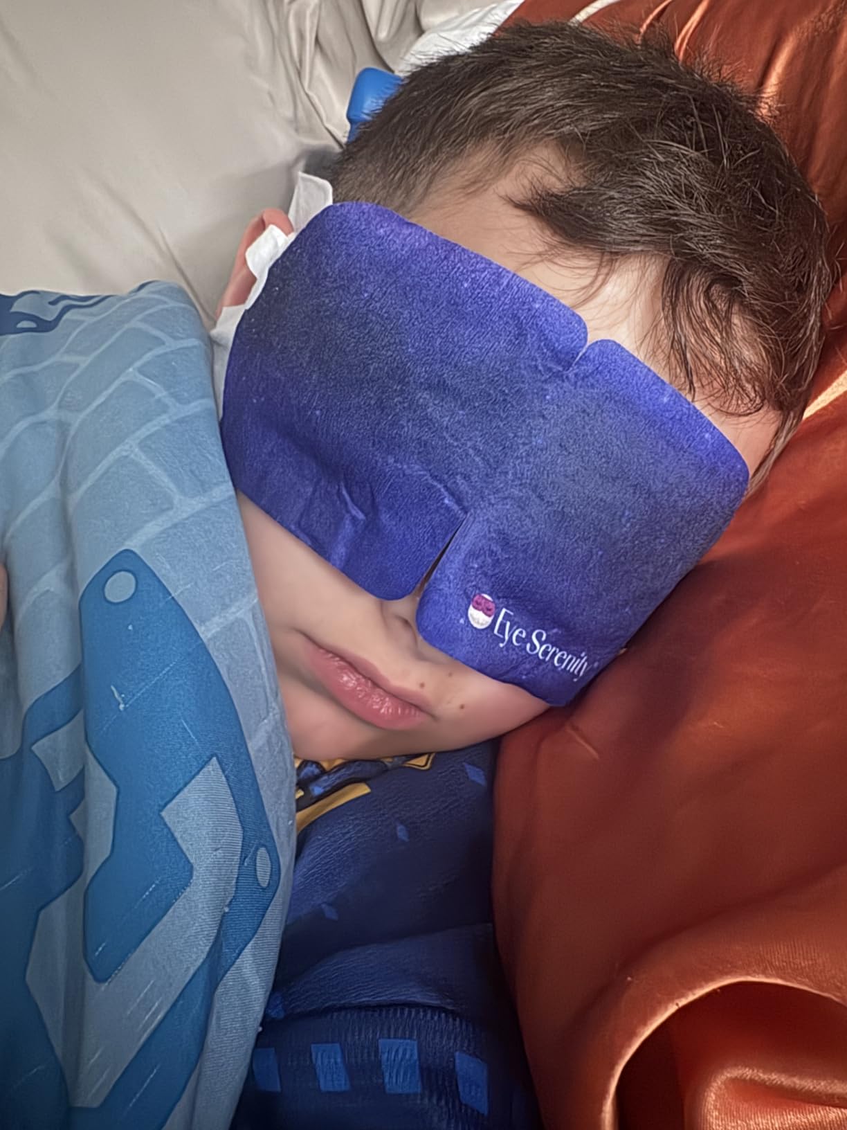 Eye Serenity Steam Eye Mask, Heated Eye Mask, Self Heating Warm Compress for Dry Eyes, Fast Relief for Stye, Puffy Sensitive Eyes, Moist Heat, Gift for Women and Men - Unscented customer photo 1