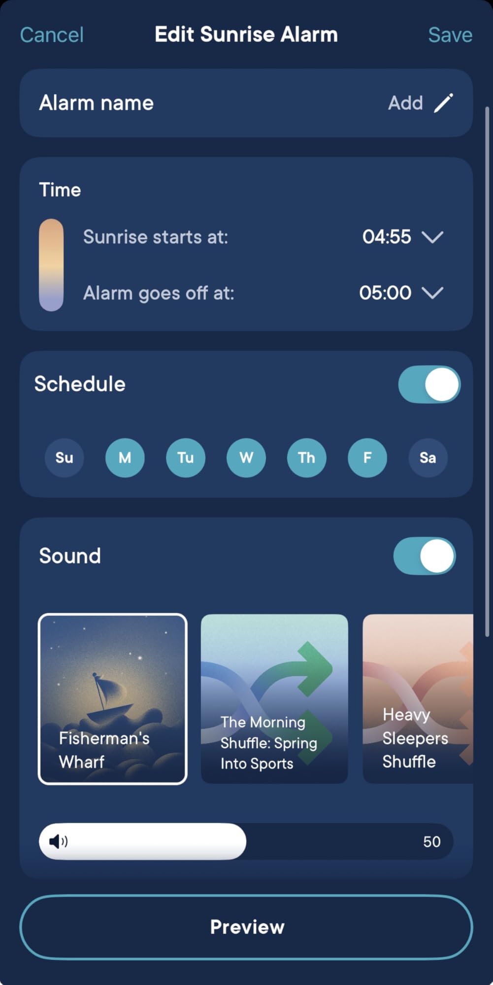 Hatch Restore 3 | Sunrise Alarm Clock, Smart Light, Sleep Audio (Putty) | White Noise Machine & Sunrise Alarm Light, 80+ Sleep Sounds, Screen-Free Bedtime Routine with Meditations via Hatch Sleep App customer photo 1