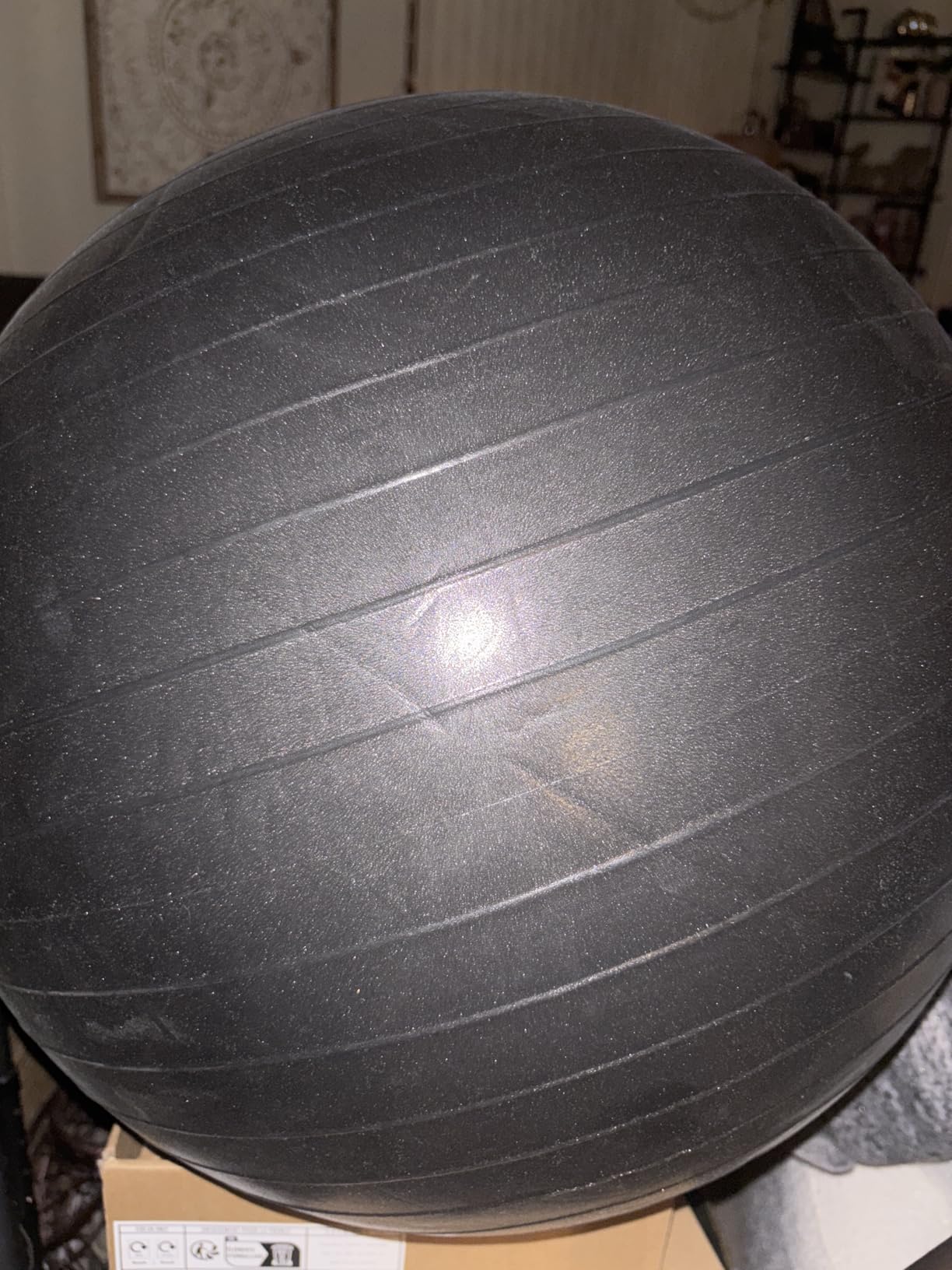 Amazon Basics Anti-Burst Exercise Ball with Pump, 23-26