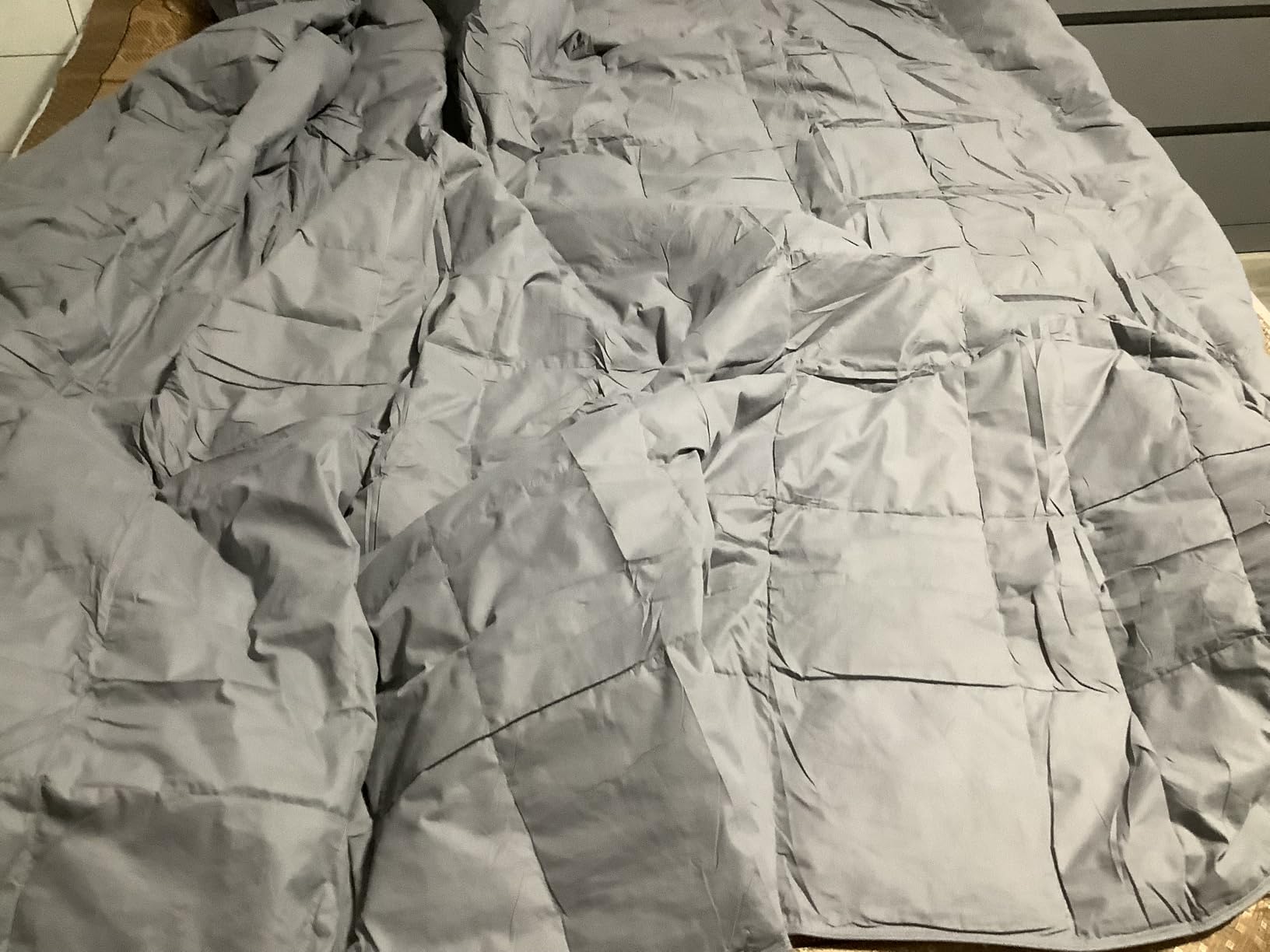Globon Summer Down Comforter King Size, Extra Lightweight Blanket/Duvet Insert for Hot Sleepers, Noiseless & Extra Soft, White customer photo 2