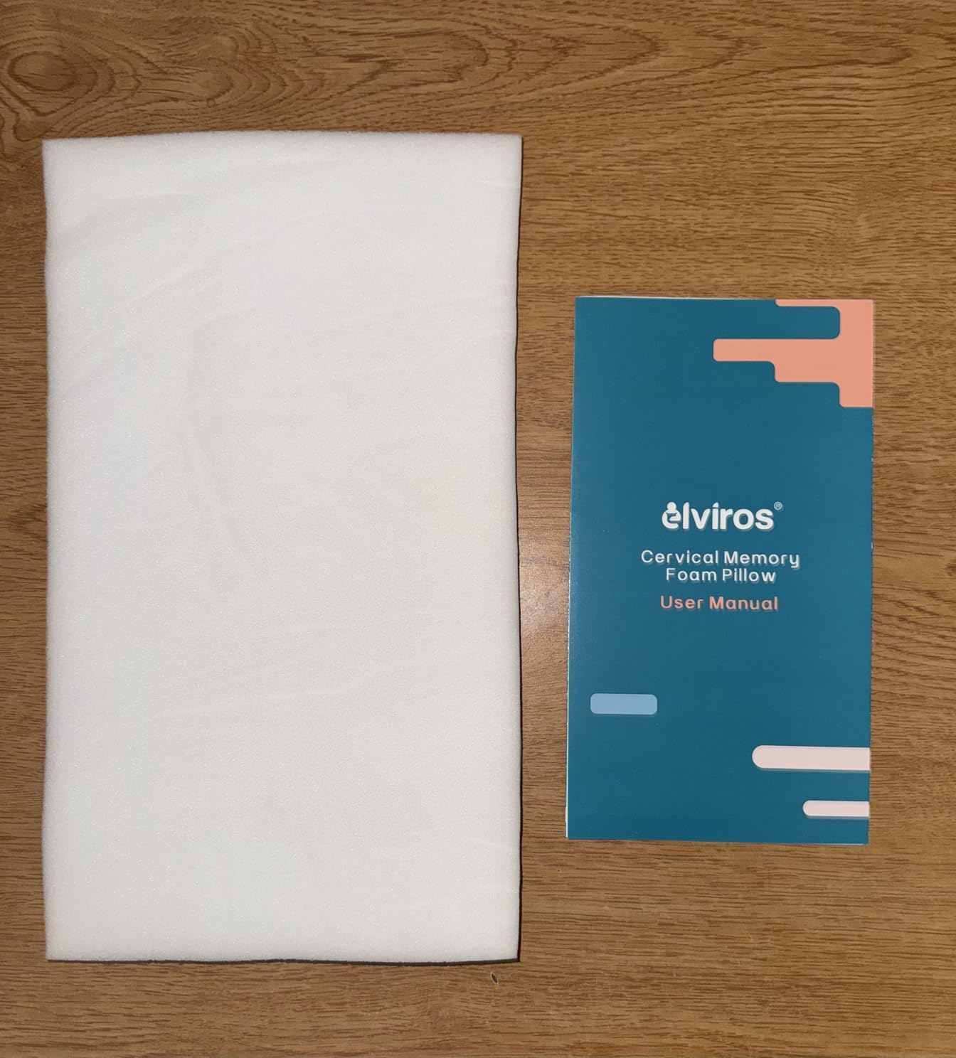 Elviros CPAP Pillow for Sleeping, HSA/FSA Ergonomic Adjustable Height Neck Support Memory Foam Bed Pillow for CPAP Users with Sleep Apnea, Suitable for Side and Back Sleepers customer photo 2