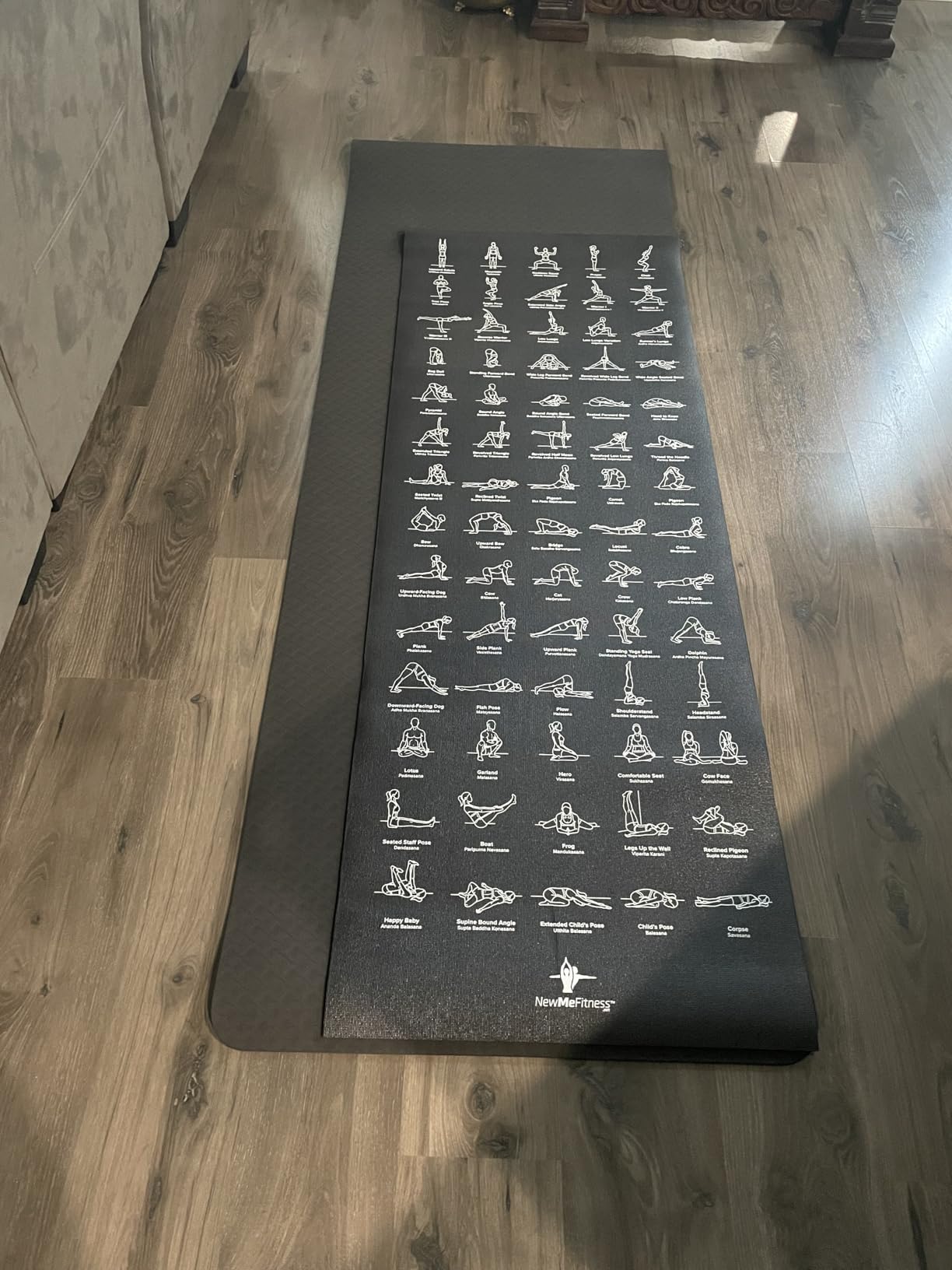 Tatago Extra Thick Yoga Mat Wide & XL-Our 10mm Extra Large Yoga Mat Thick Extra Wide And Long For Total Joint Cushioning. A Large Exercise Mat Thick And Perfect For Home Workout Pilates Or Studio. customer photo 2