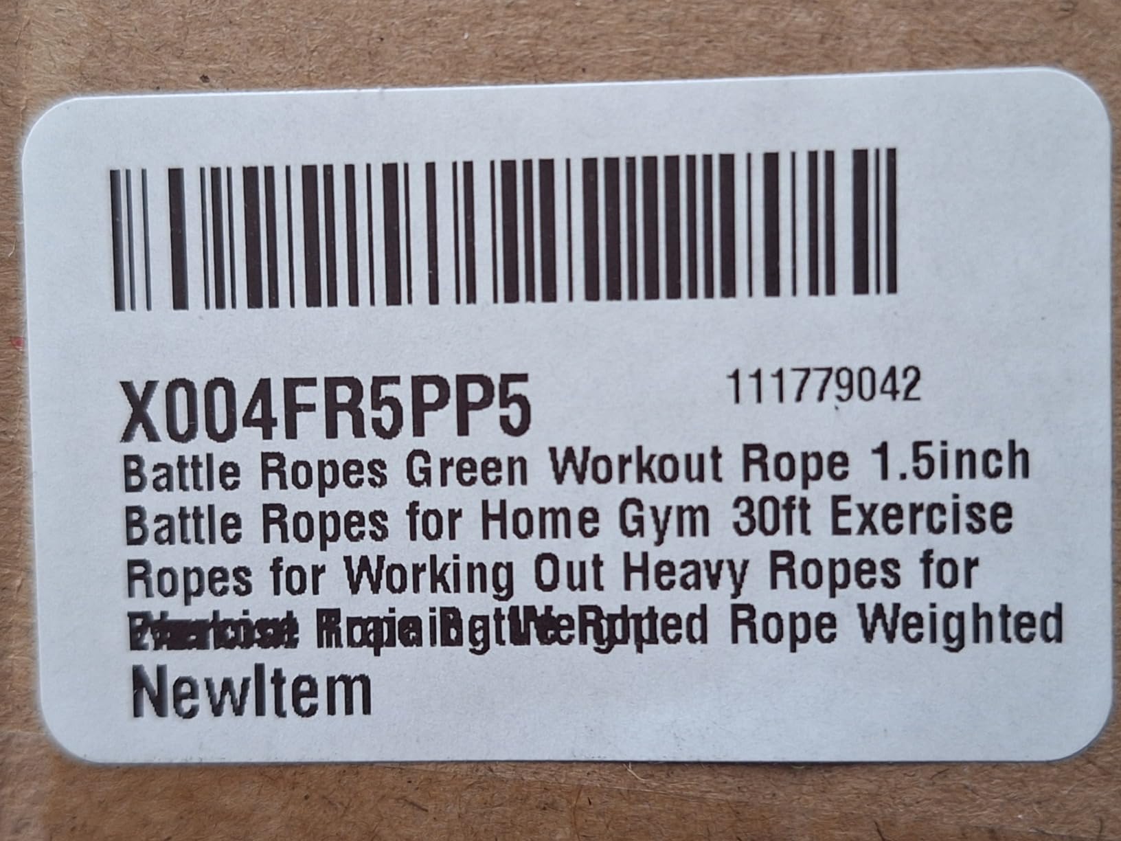 Battle Ropes Black Workout Rope 1 inch Battle Ropes for Home Gym 30ft Exercise Ropes for Working Out Heavy Ropes for Exercise Training Weighted Rope Weighted Workout Rope customer photo 1
