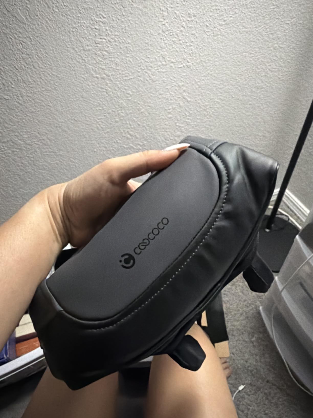 CooCoCo HSA Cordless Neck Massager with Heat, FSA Eligible Hands-Free Wearable Shiatsu Shoulder Massager for Home, Office or Travel, Rechargeable Relaxation Gifts for Men customer photo 2