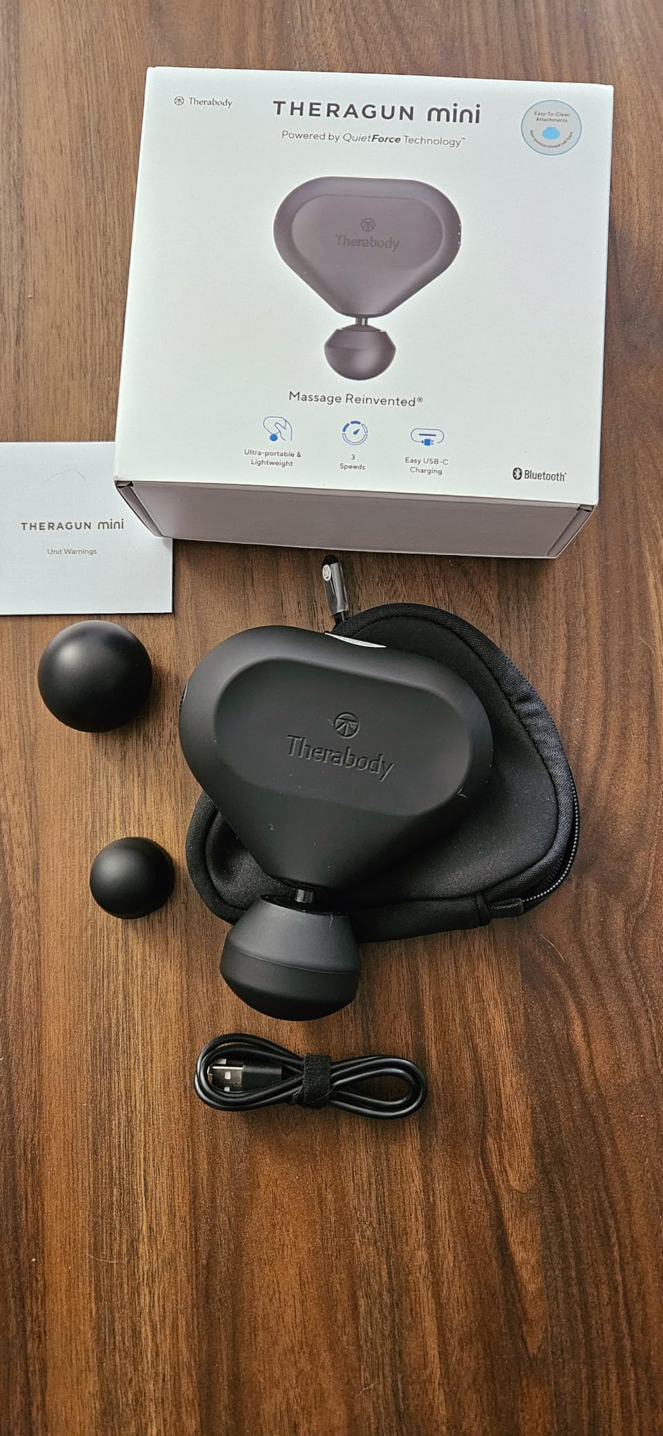Therabody Mini (3rd Generation) - Ultra-Portable Massage Gun and Travel Essential for Fast, Effective Pain and Tension Relief customer photo 1