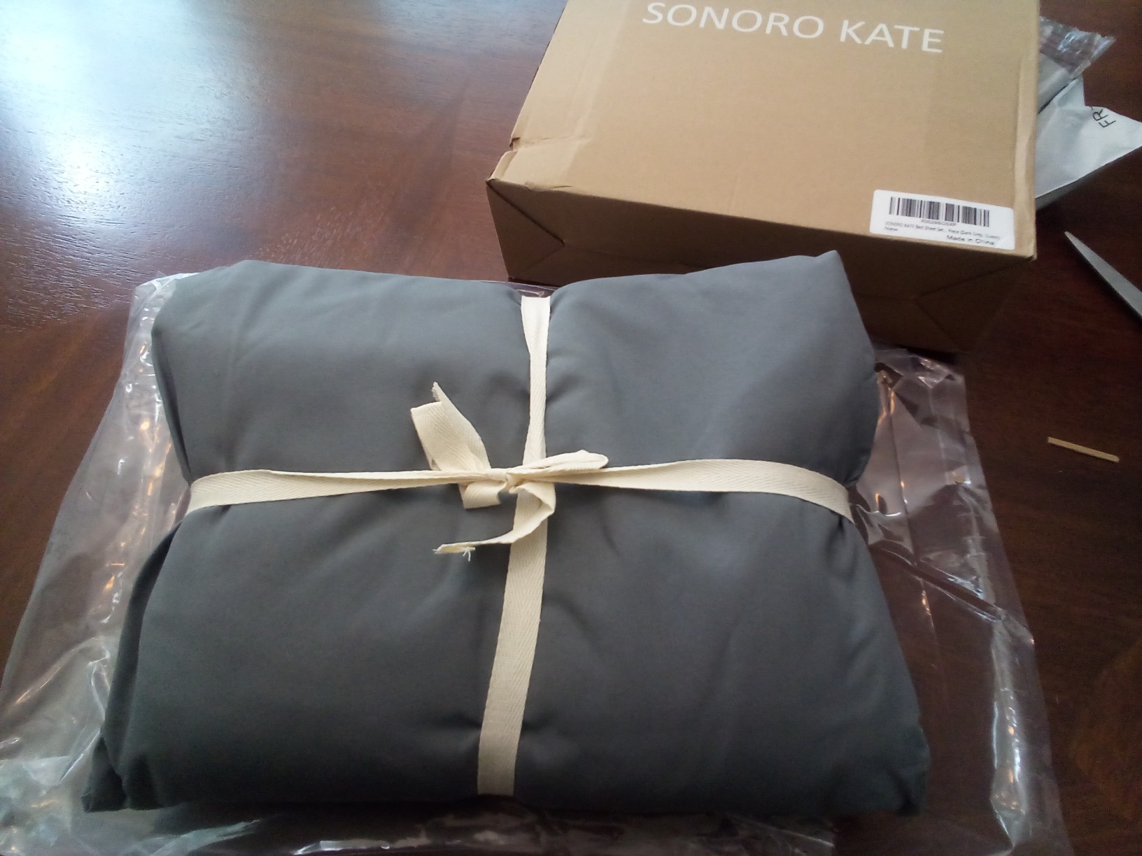 SONORO KATE 100% Viscose Derived from Bamboo_Sheets Queen Size, Ultra Breathable & Cooling Bed Sheets for Hot Sleepers, Hotel Luxury Silky Bedding Sheets, 16