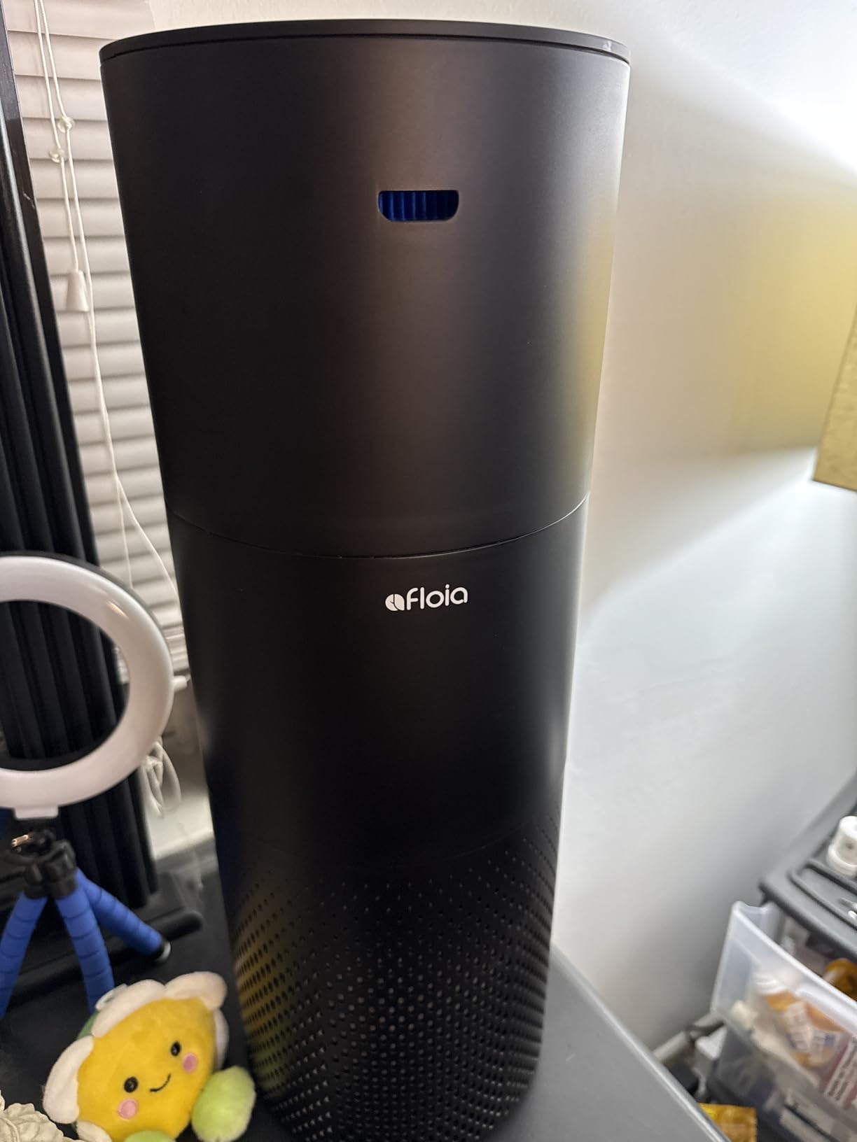 Afloia Humidifier and Air Purifier in One, Air Purifier and Evaporative Humidifier Combo for Home, 24dB Quiet Air Cleaner Remove Pets Dust Dander Hair Allergy Pollen Smoke Smell for Room, Black customer photo 1