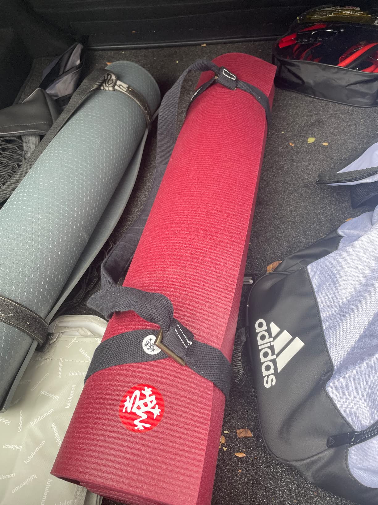 Manduka Yoga Commuter Mat Carrier - Eco-Friendly Cotton, Easy to Carry, Hands-Free, For All Mat Sizes customer photo 1
