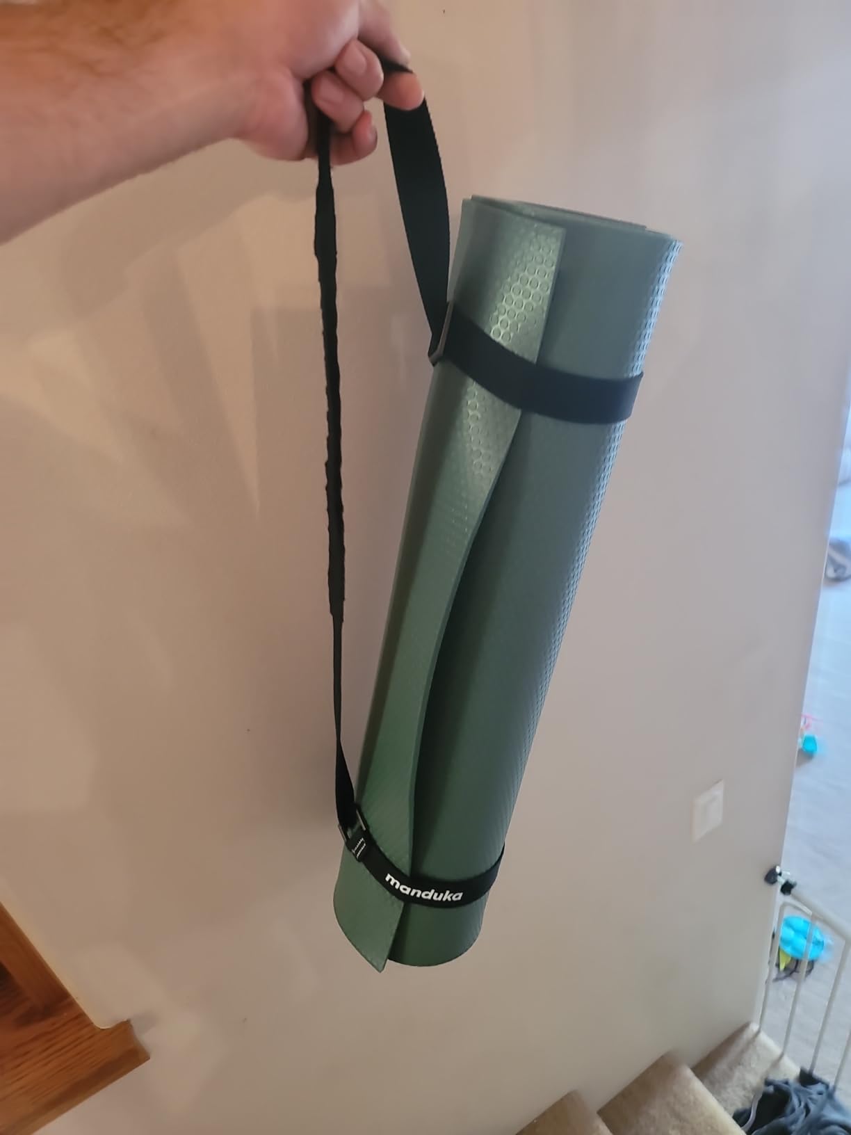 Manduka Yoga Commuter Mat Carrier - Eco-Friendly Cotton, Easy to Carry, Hands-Free, For All Mat Sizes customer photo 2