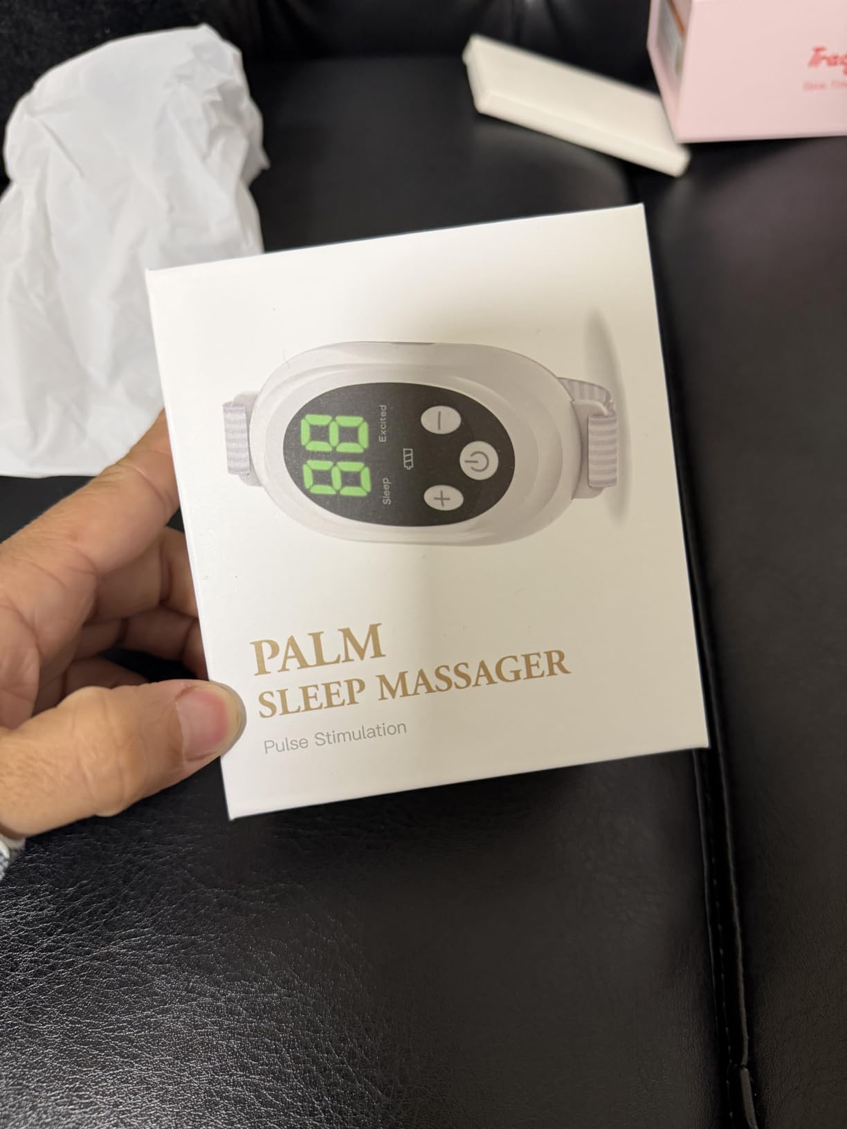 Handheld Sleep Aid Device, Anxiety Device, Relief Anxiety Help Sleep, Promotes Rest, USB Rechargeable customer photo 2