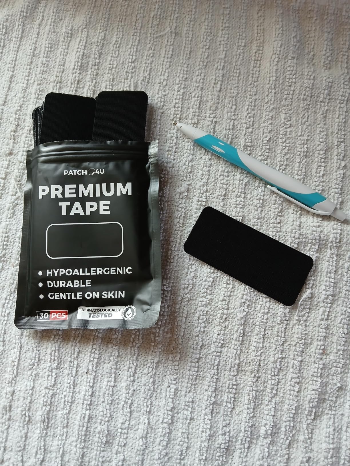 PATCH4U Premium Tape (30 Pack) - Pain Free Removal, Hypoallergenic, Latex Free & Gentle On Skin customer photo 1