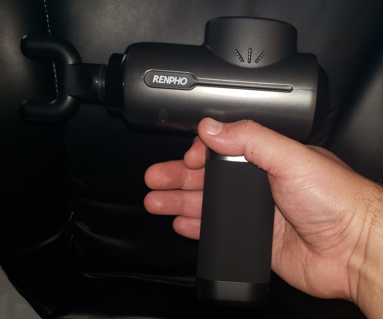 RENPHO Active Thermacool 2 Massage Gun with Heat and Cold, 2026 Upgraded Handheld Percussion Deep Tissue Muscle Massager customer photo 1