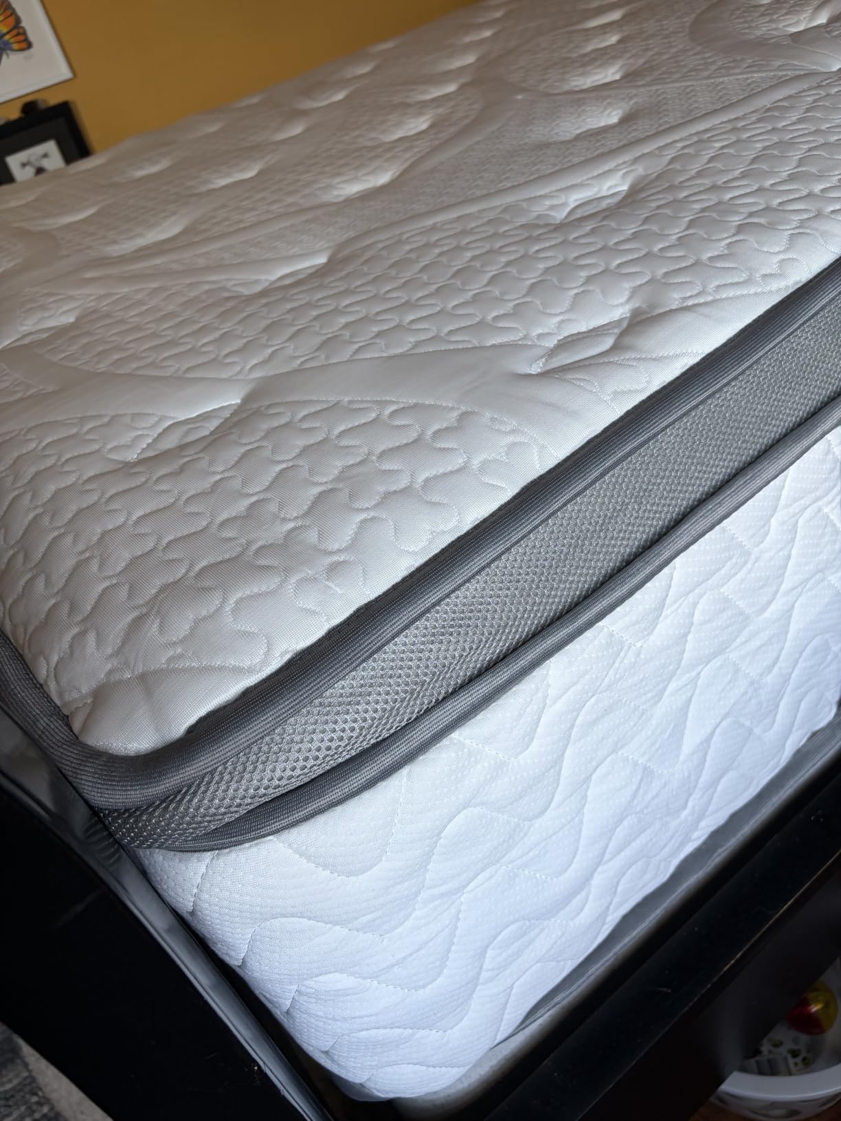 SLEEP100 Firm Queen Mattress 14 Inch - 5-Zone Deep Sleep Hybrid Mattress with Extra Lumbar & Shoulder Support, Hotel Collection Hybrid Mattresses, Fiberglass Free & No Odor customer photo 1