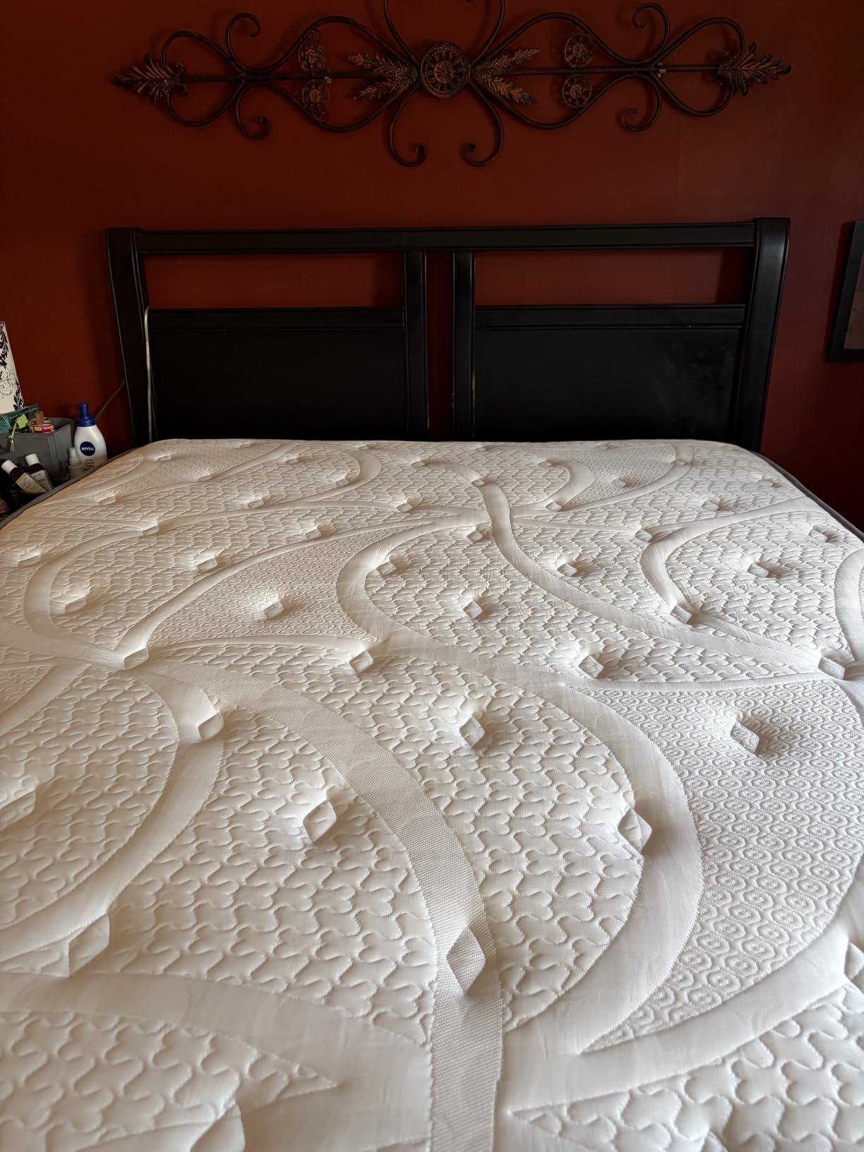 SLEEP100 Firm Queen Mattress 14 Inch - 5-Zone Deep Sleep Hybrid Mattress with Extra Lumbar & Shoulder Support, Hotel Collection Hybrid Mattresses, Fiberglass Free & No Odor customer photo 2