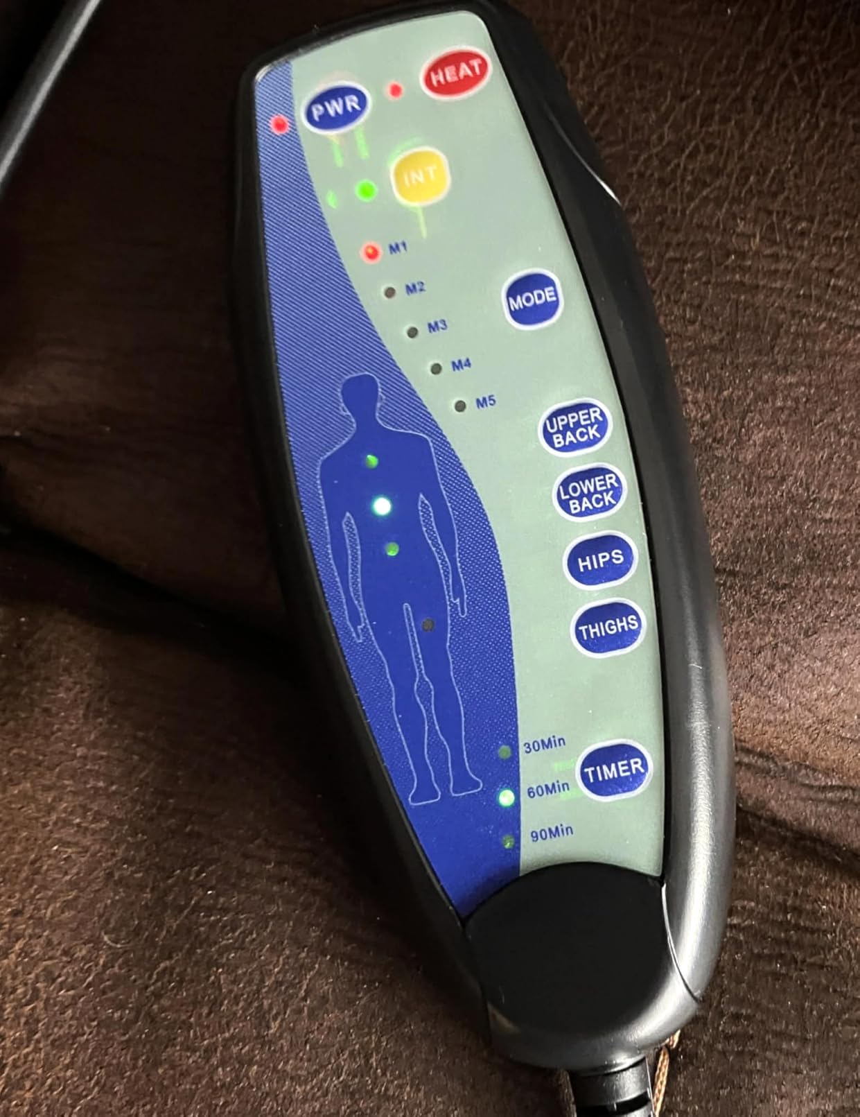 COMFIER Vibration Back Massager with Heat, Heated Massage Chair Pad, Massage Seat Cushion, Chair Massager pad, seat Warmer 5 Vibrating Modes & 2 Heat Levels, Ideal Gifts for Men Women customer photo 1