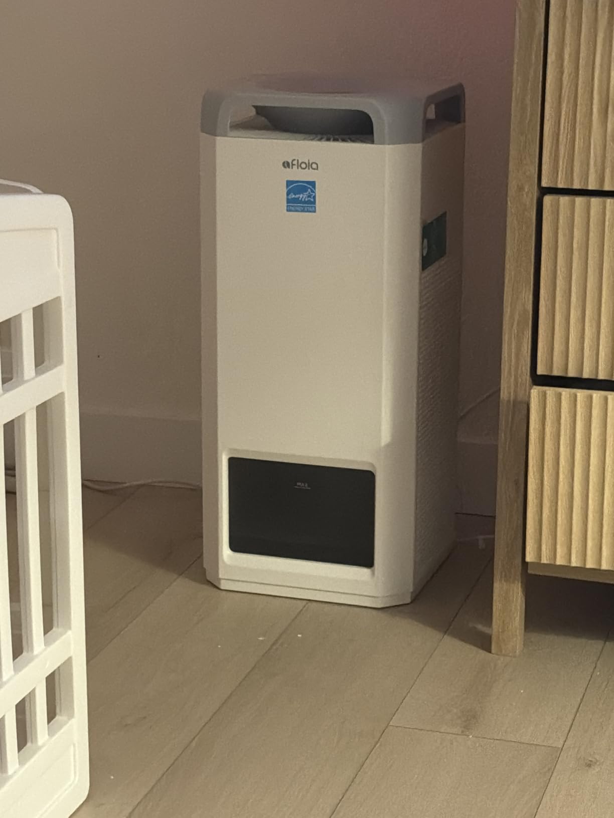 Afloia Humidifier for Bedroom & Large Room - Mist Free Evaporative Humidifier and Air Purifier in One with 4-Way Airflow, Top Fill Design, Quiet Sleep Mode, Up to 20H Runtime, Auto Humidity Control customer photo 1