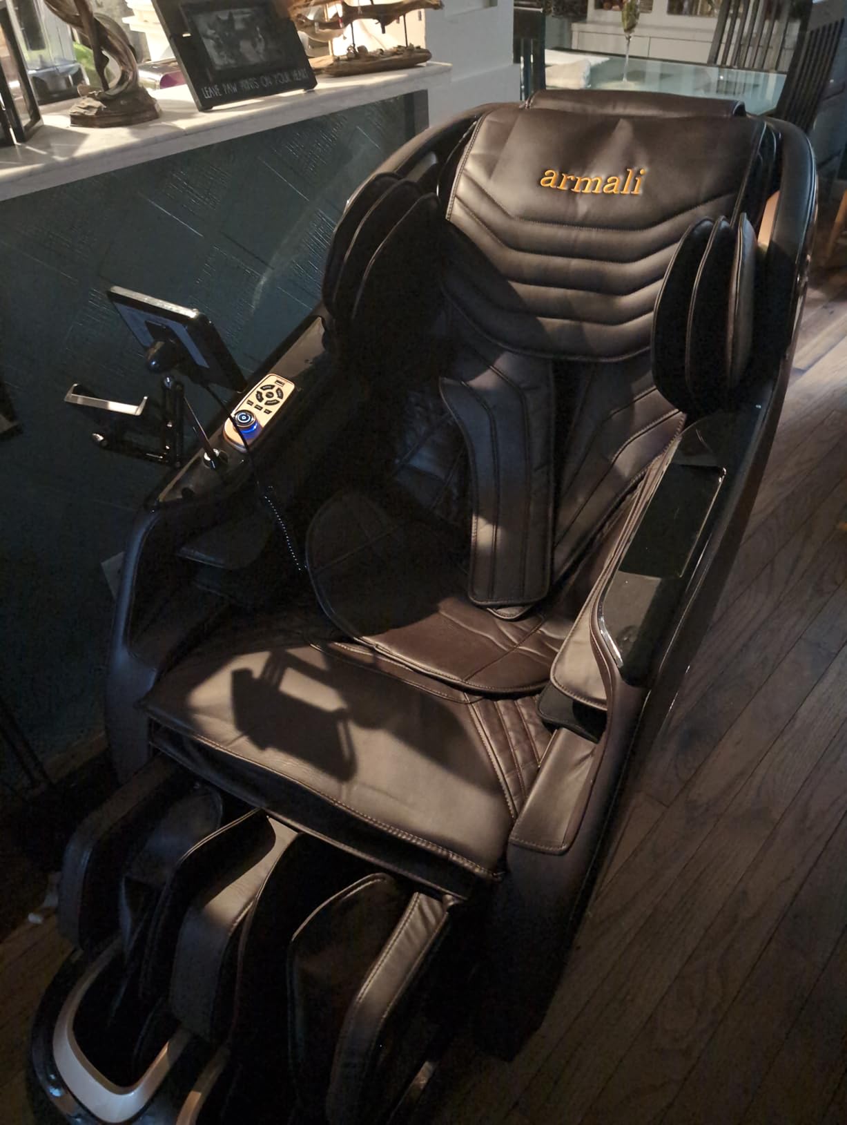 4D Massage Chairs Full Body, Zero Gravity SL-Track Shiatsu Massage Chair Recliner, Core Heating, 20 Massage Techniques, Deep Yoga Stretch, Foot Rollers, Ai Voice, Touch Screen, Wireless Charging customer photo 1