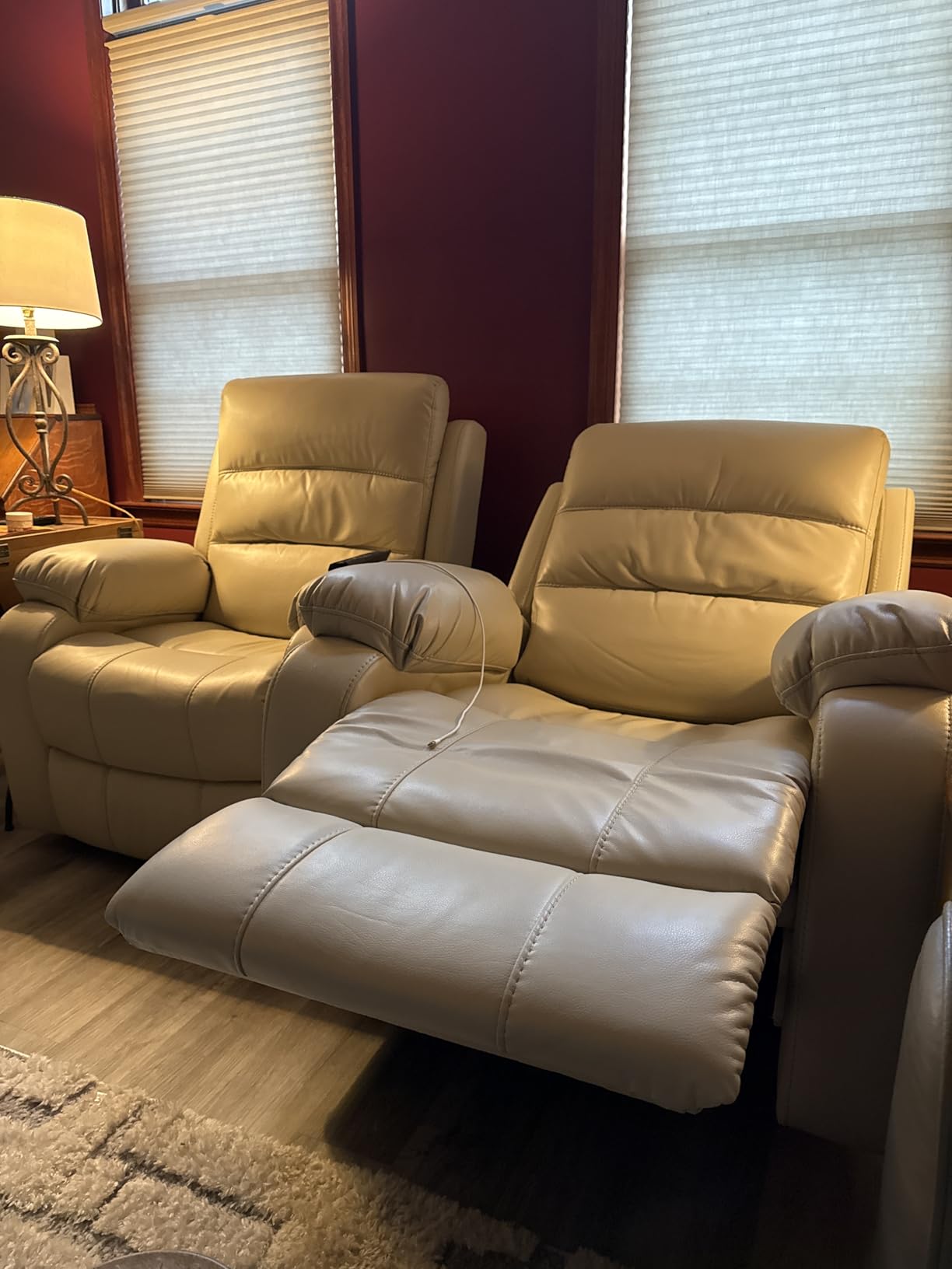 EONIX Power Zero Wall Hugger Power Recliner Chair for Small Space RV Living Room, Power Recliner with Massage and Heat, USB & USB-C Charging Ports, SXXY003992, Black customer photo 1