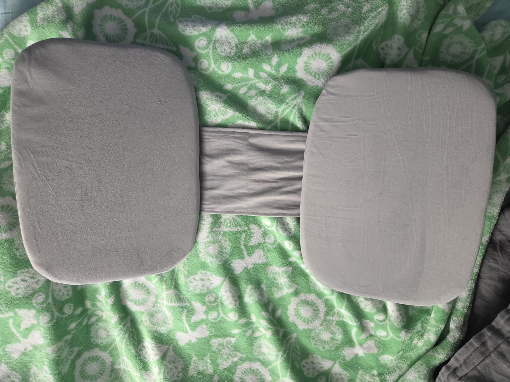 30 Degree Adjustable Pregnancy Pillow - Portable Travel Maternity Pillow Wedge with Washable Cover, Relief Back, Belly & Hip Pressure, Ideal for Side Sleeping Pregnant Women customer photo 1