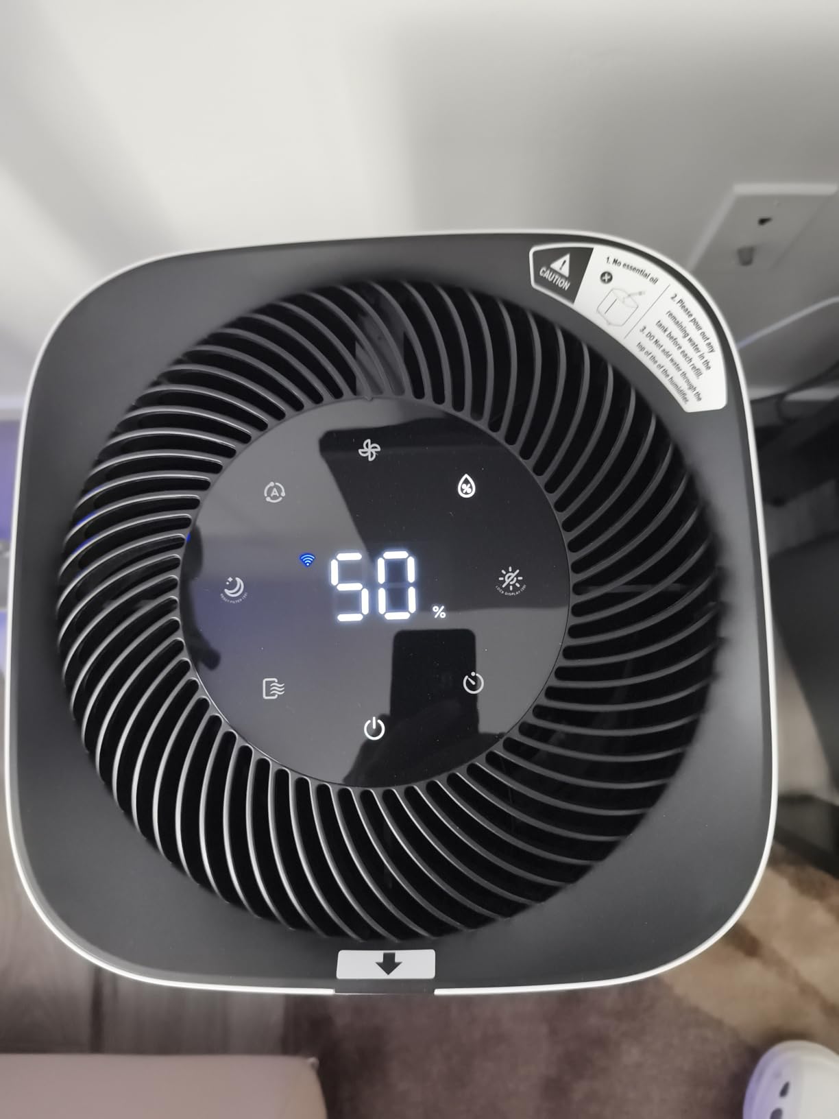 LEVOIT Evaporative Humidifiers for Home Whole House, 23L Superior 6000S | Up to 3000ft2, Last 72H, No White Dust, Tap Water Friendly, Auto Mode, Easy to Clean & Move, Foldable Storage, Smart Control customer photo 1