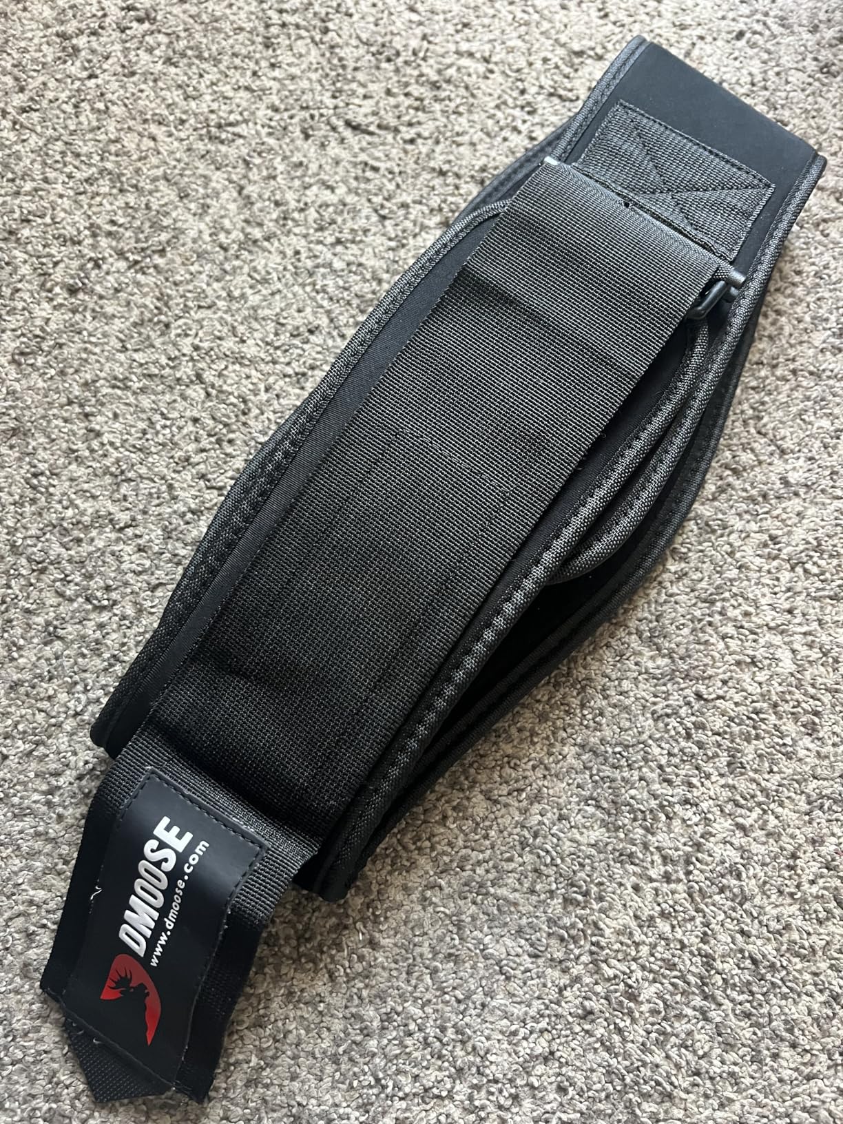 DMoose Fitness Weight Lifting Belt for Squats, Deadlift & Intense Workout - 6