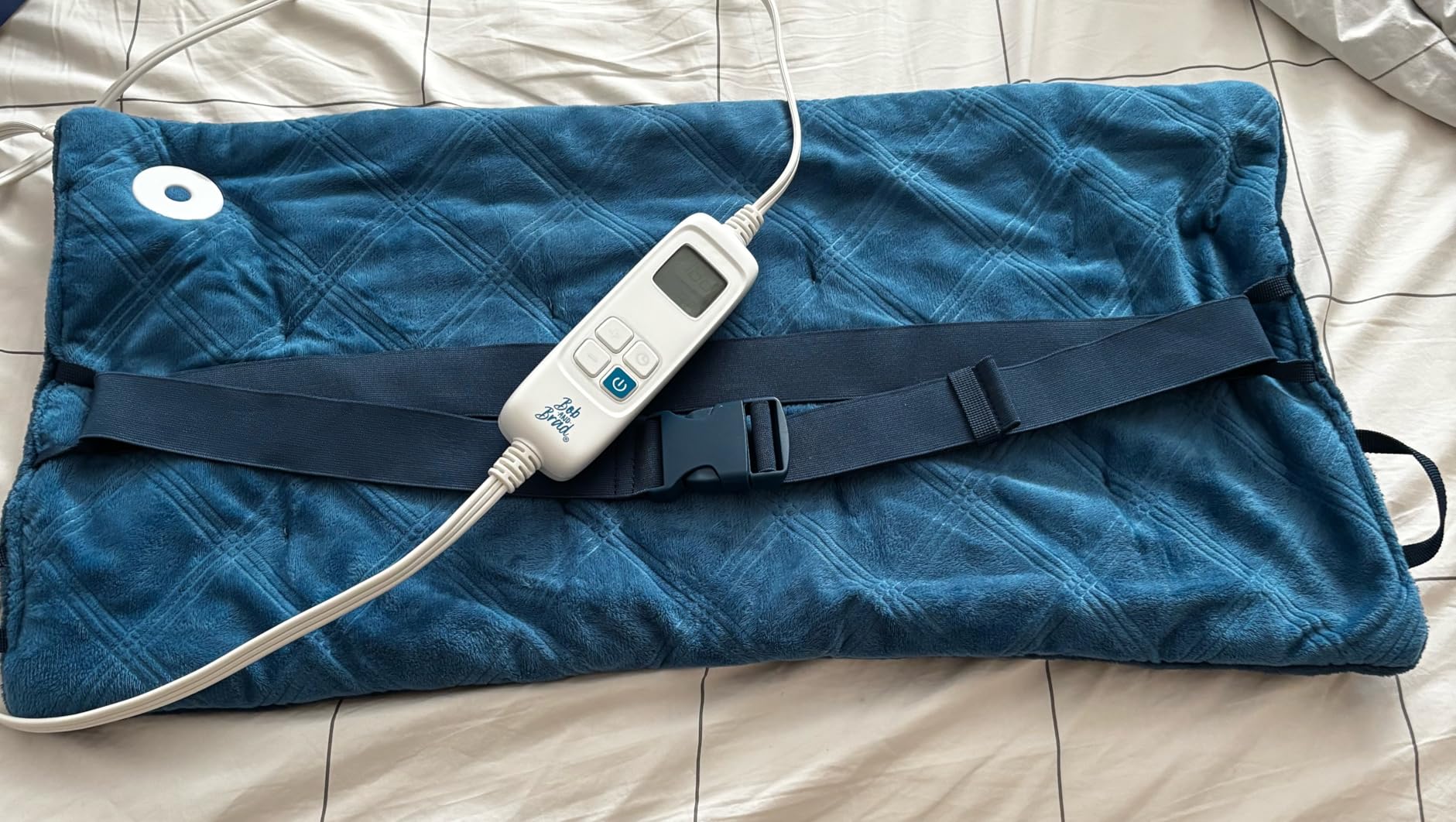 BOB AND BRAD Far Infrared Weighted Heating Pad for Back & Muscle Comfort, FSA-HSA Eligible, Large 12