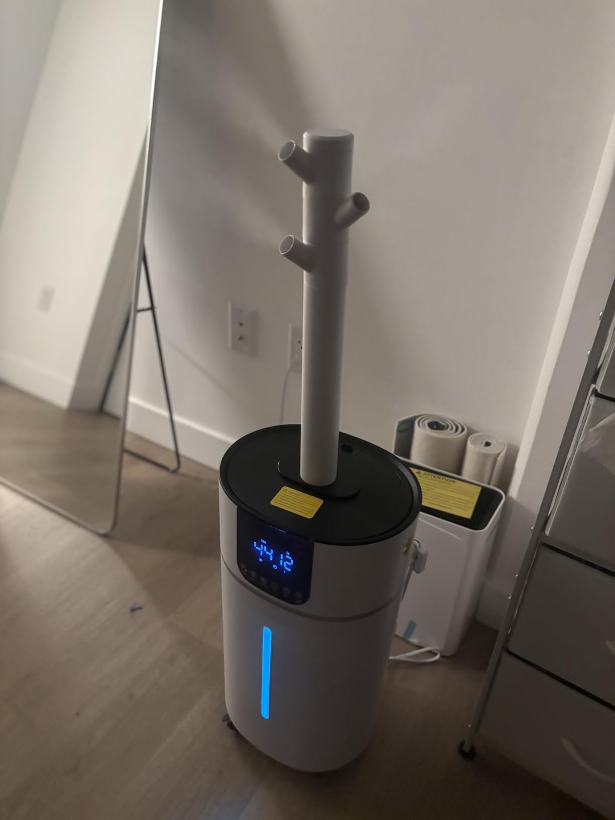 AreShark 4.2 Gal/16L Humidifier Large Room, Cool Warm Mist 2000ft² Whole House Air Humidifiers for Bedroom, Plants, Adults, 60H Runtime, Humidity Setting, Easy to Clean, Top Fill, Extension Tube customer photo 1