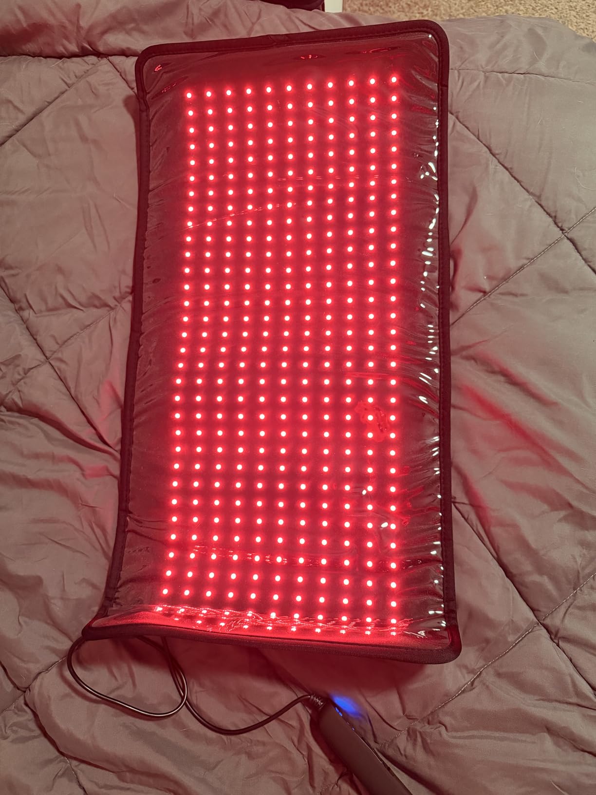 Red Light Therapy Bag for Full Body, Tri-Chip 8460 LED Chips High-Density Matrix, Detachable Dual-Panels, Foldable Head & Facial Coverage, 660nm Red & 850nm Near Infrared customer photo 2