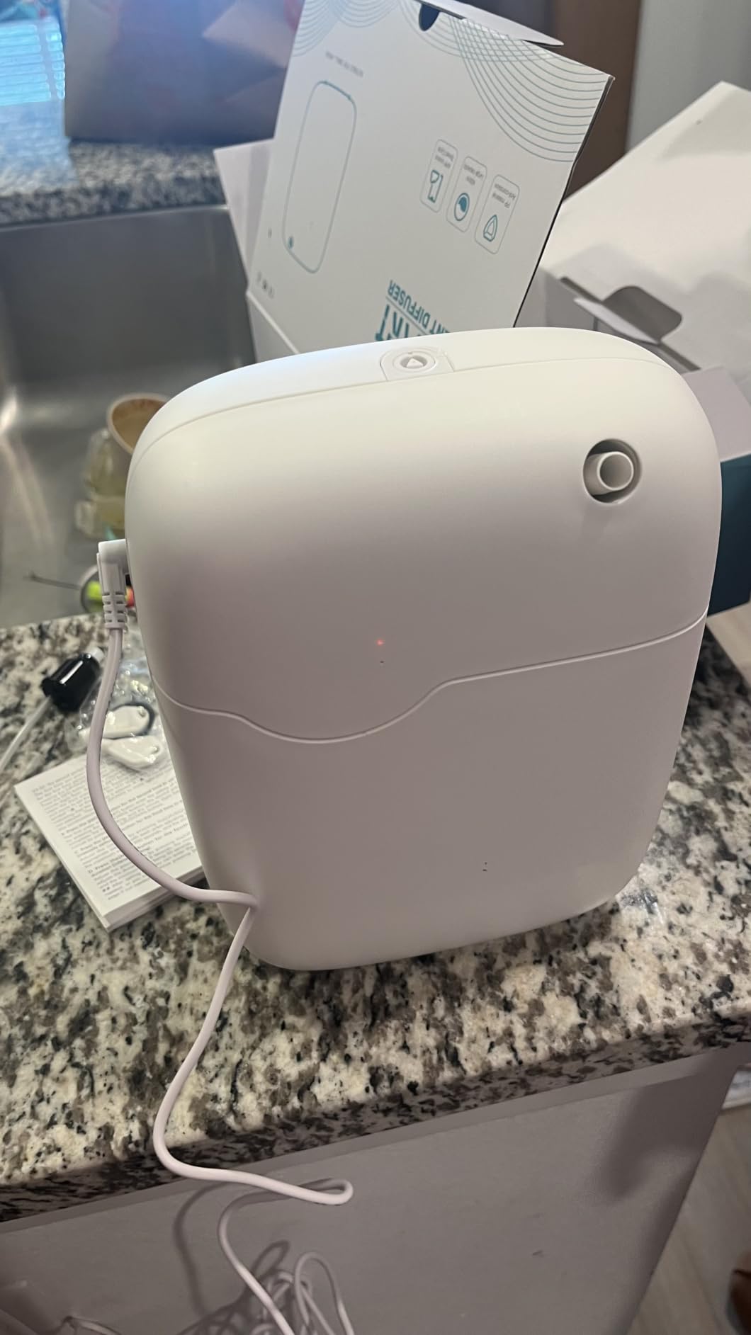 Waterless Essential Oil Diffuser - 3000 Sq.Ft Coverage, Whole-House Scent Diffuser Machine for Aromatherapy, 400ml Capacity, App Control Cold Air Oil Diffusers for Home Hotel Large Room Office Gifts customer photo 1