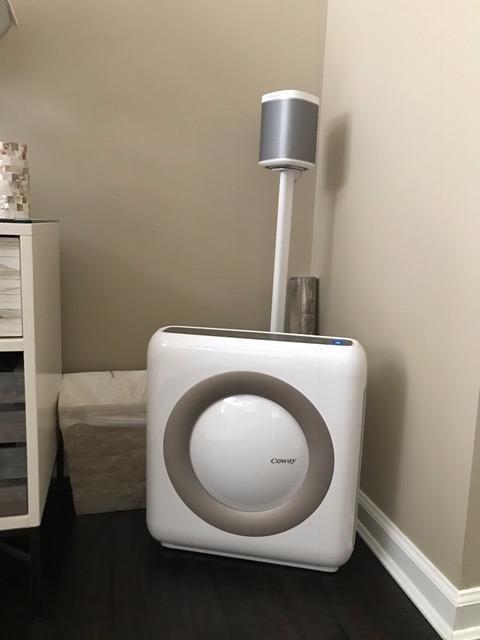 COWAY Airmega Mighty2 Air Purifier, Next Gen of AP-1512HH, for Large Room & Home Cleans up to 1,800 ft², IEST certified HEPA and Active Carbon for Allergies, Smoke, Dust, Pets & Mold, AP-1512N(W) customer photo 2