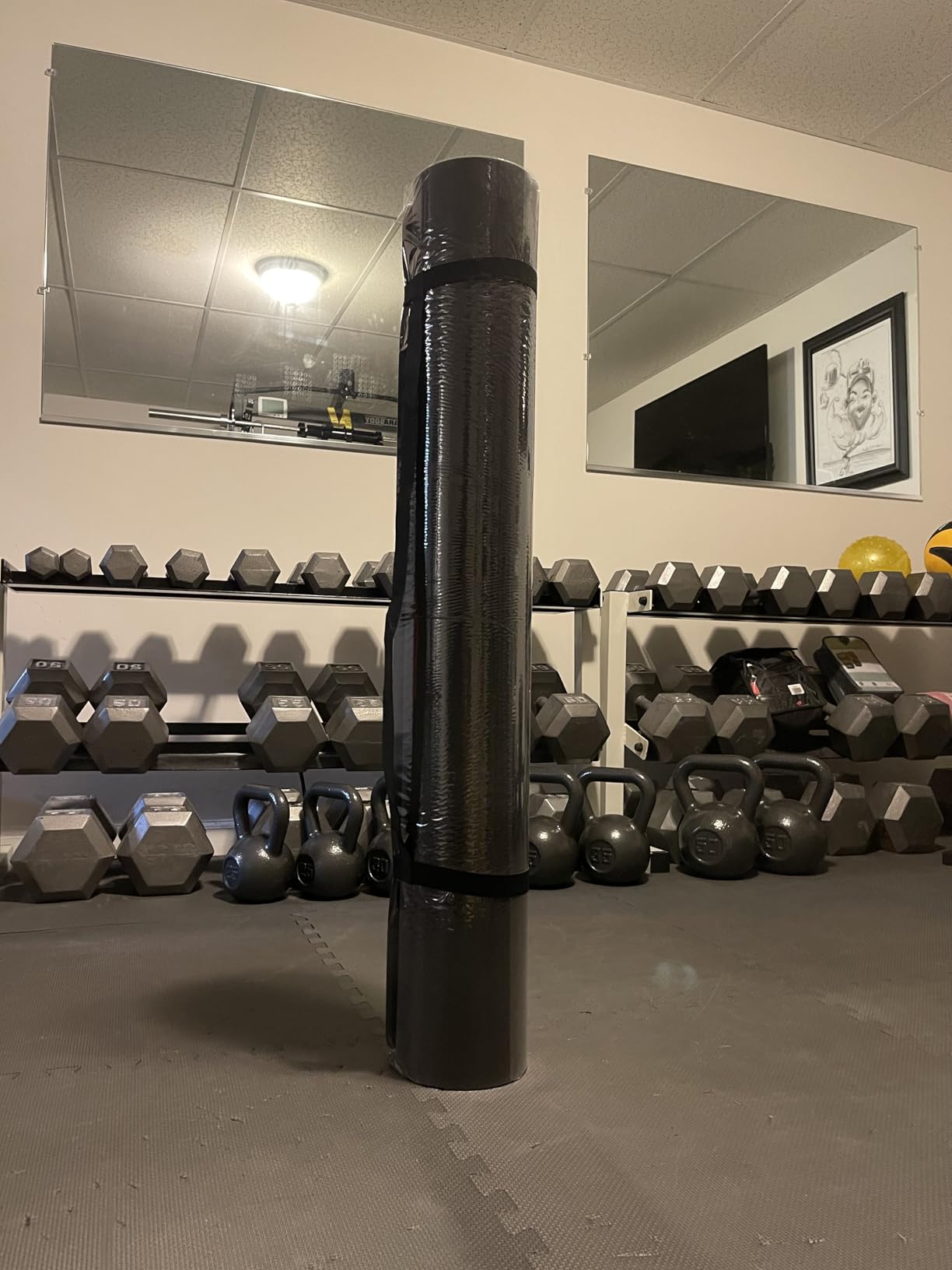 Extra Large Yoga Mat for Men, 79