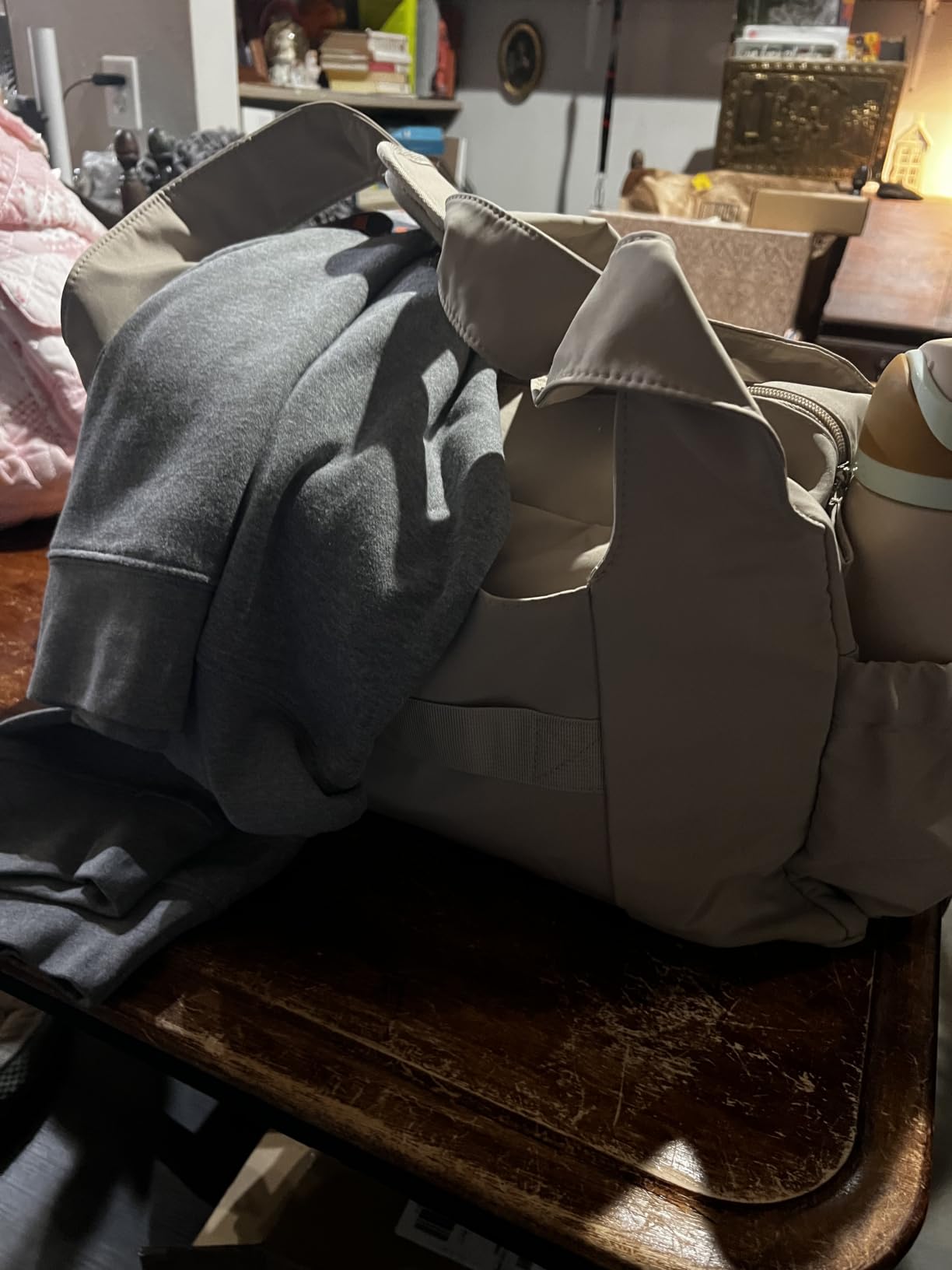 Marvolia Gym Bag for Women with Yoga Mat Holder, Sports Duffle Bag for Travel with Shoes Compartment, Tote Bag with Wet Pocket for Yoga Workout, Dance customer photo 1