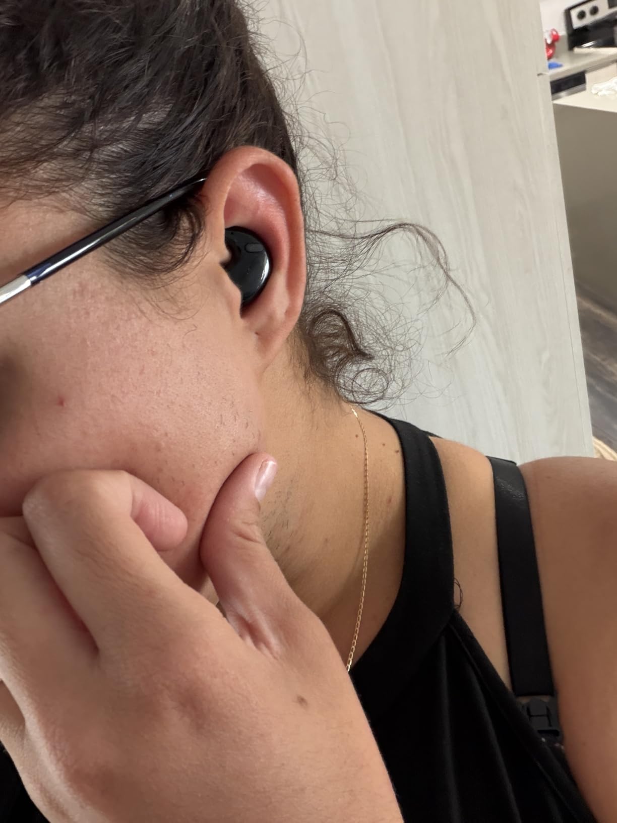Sleep Earbuds Ultra-Thin Wireless Bluetooth 5.3 Earbuds for Side Sleepers, Noise Blocking Sleep Headphones with 6H Playtime, Ergonomic Mini Design for Small Ears customer photo 1