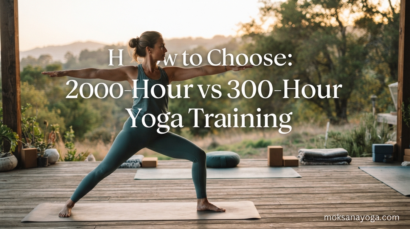 How to Choose 200-Hour vs 300-Hour Yoga Training
