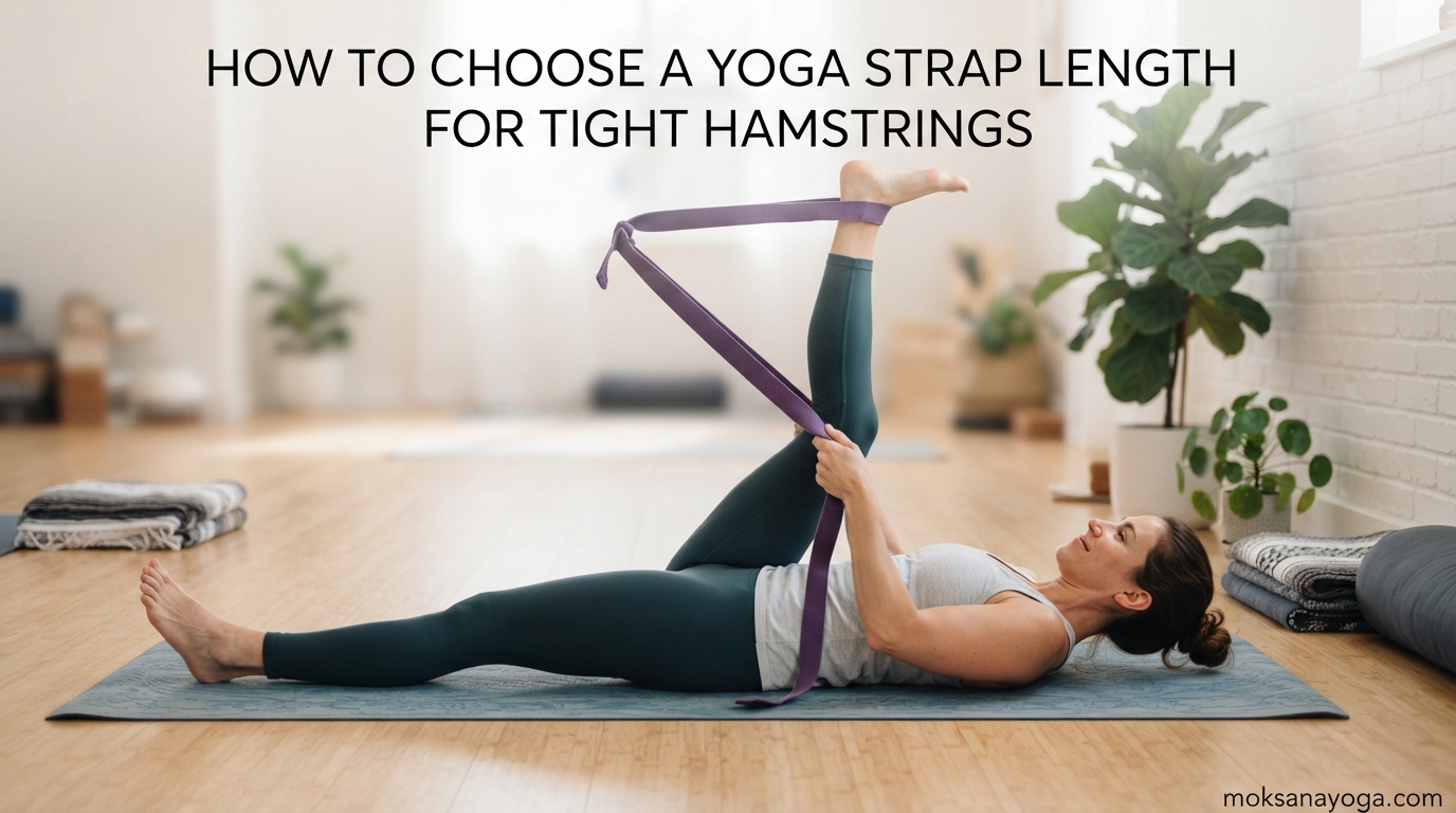 How to Choose a Yoga Strap Length for Tight Hamstrings