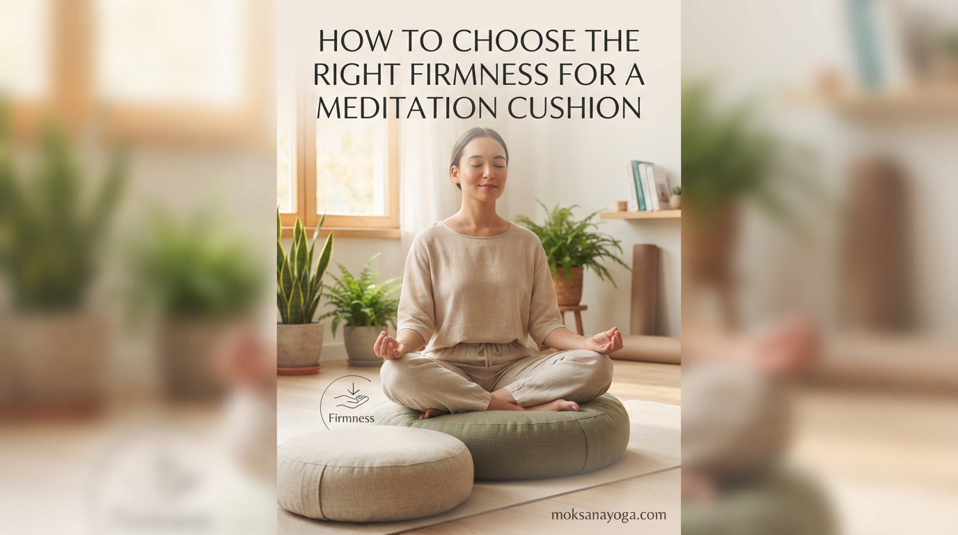 How to Choose the Right Firmness for a Meditation Cushion