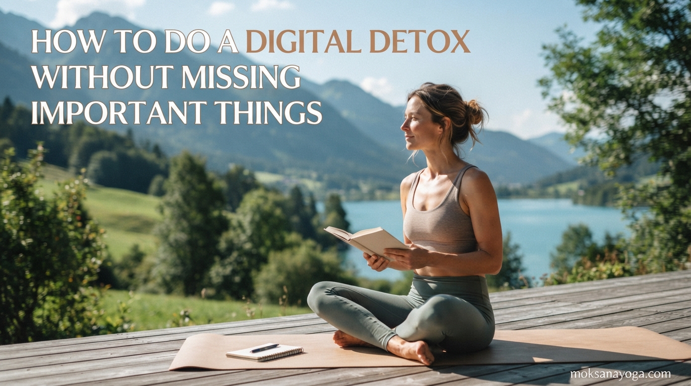 How to Do a Digital Detox Without Missing Important Things