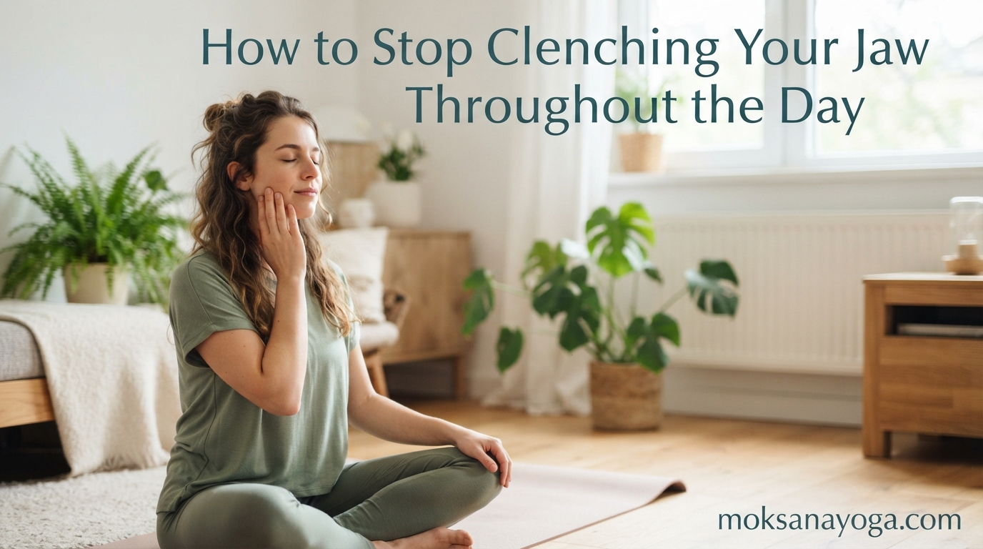 How to Stop Clenching Your Jaw Throughout the Day