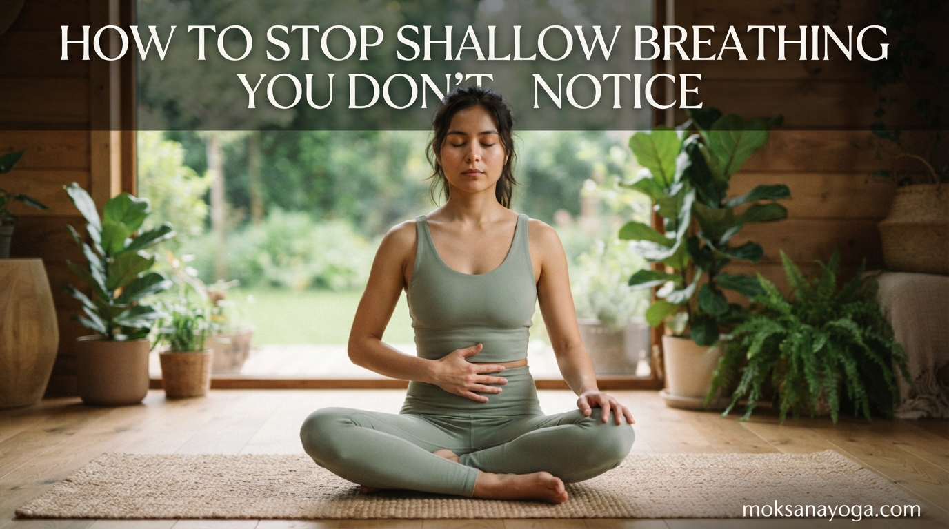 How to Stop Shallow Breathing You Don't Notice