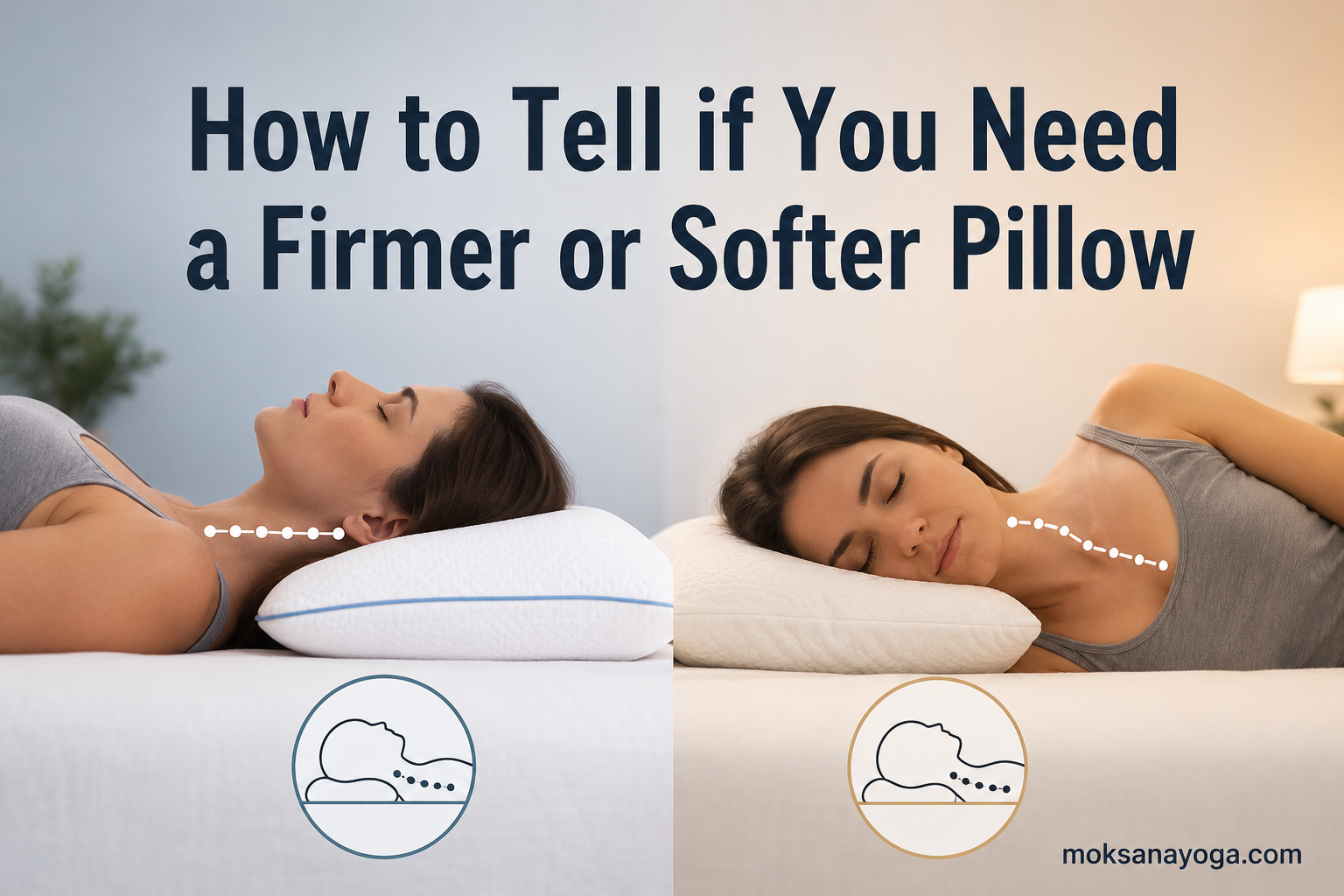 How to Tell if You Need a Firmer or Softer Pillow