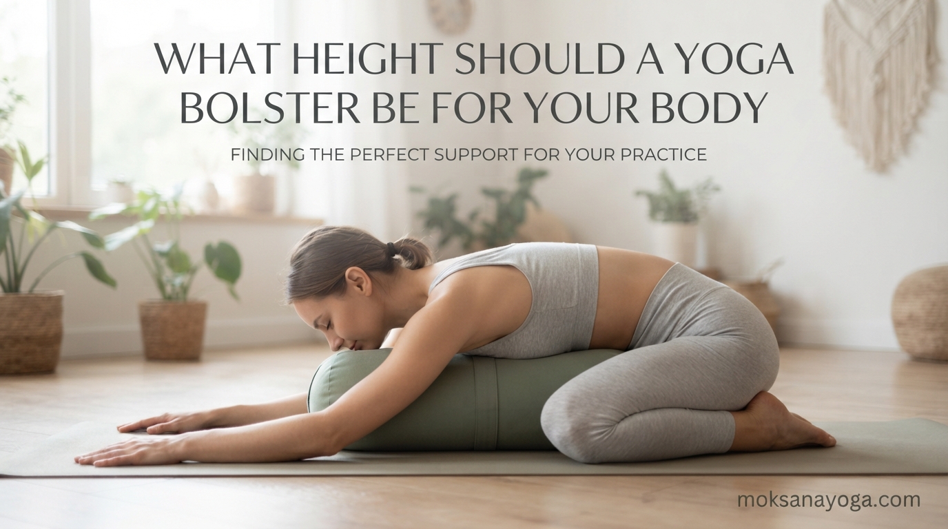 What Height Should a Yoga Bolster Be for Your Body
