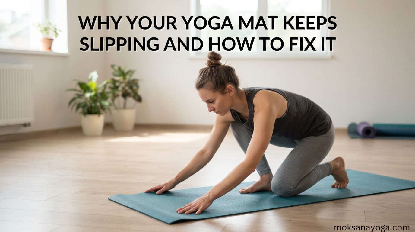 Why Your Yoga Mat Keeps Slipping and How to Fix It