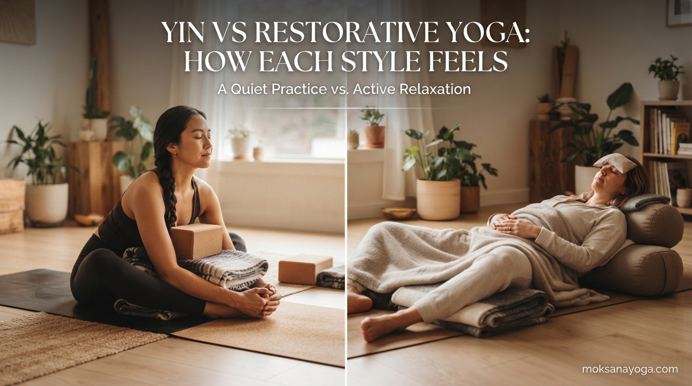 Yin vs Restorative Yoga How Each Style Feels