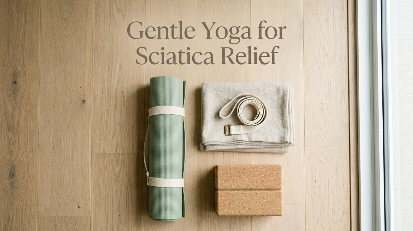 How to Ease Sciatica Pain With Gentle Yoga Stretches