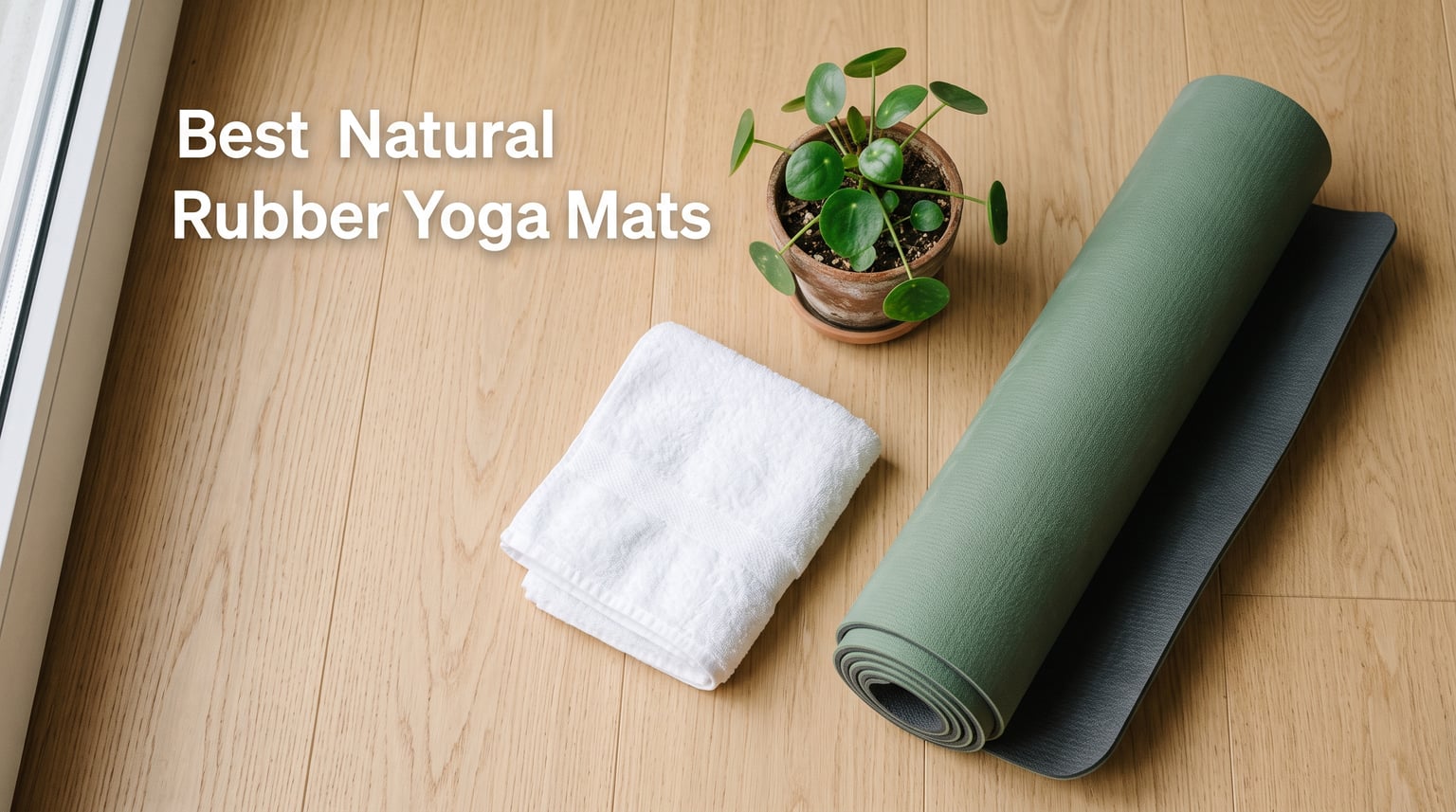 Best Natural Rubber Yoga Mats for Grip