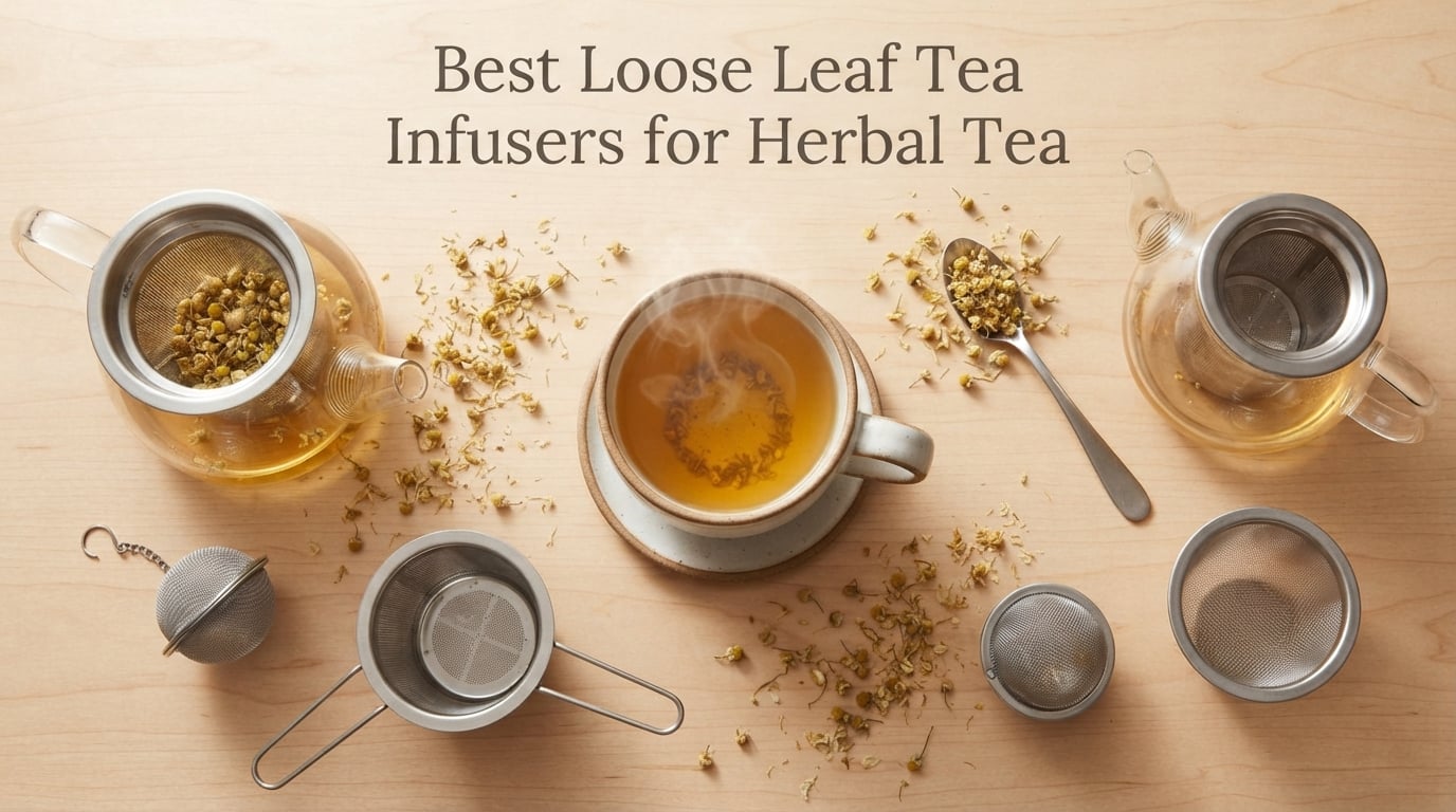 Best Loose Leaf Tea Infusers for Herbal Tea