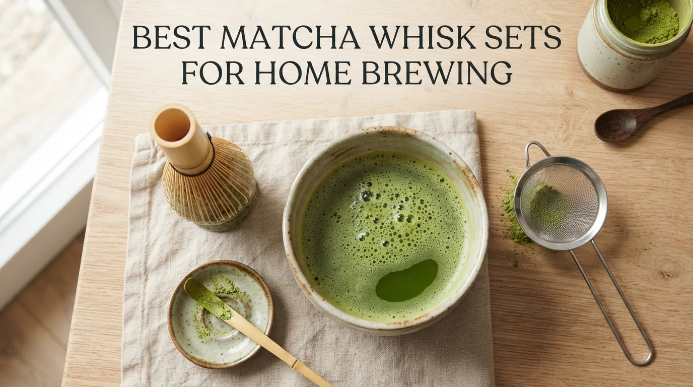 Best Matcha Whisk Sets for Home Brewing